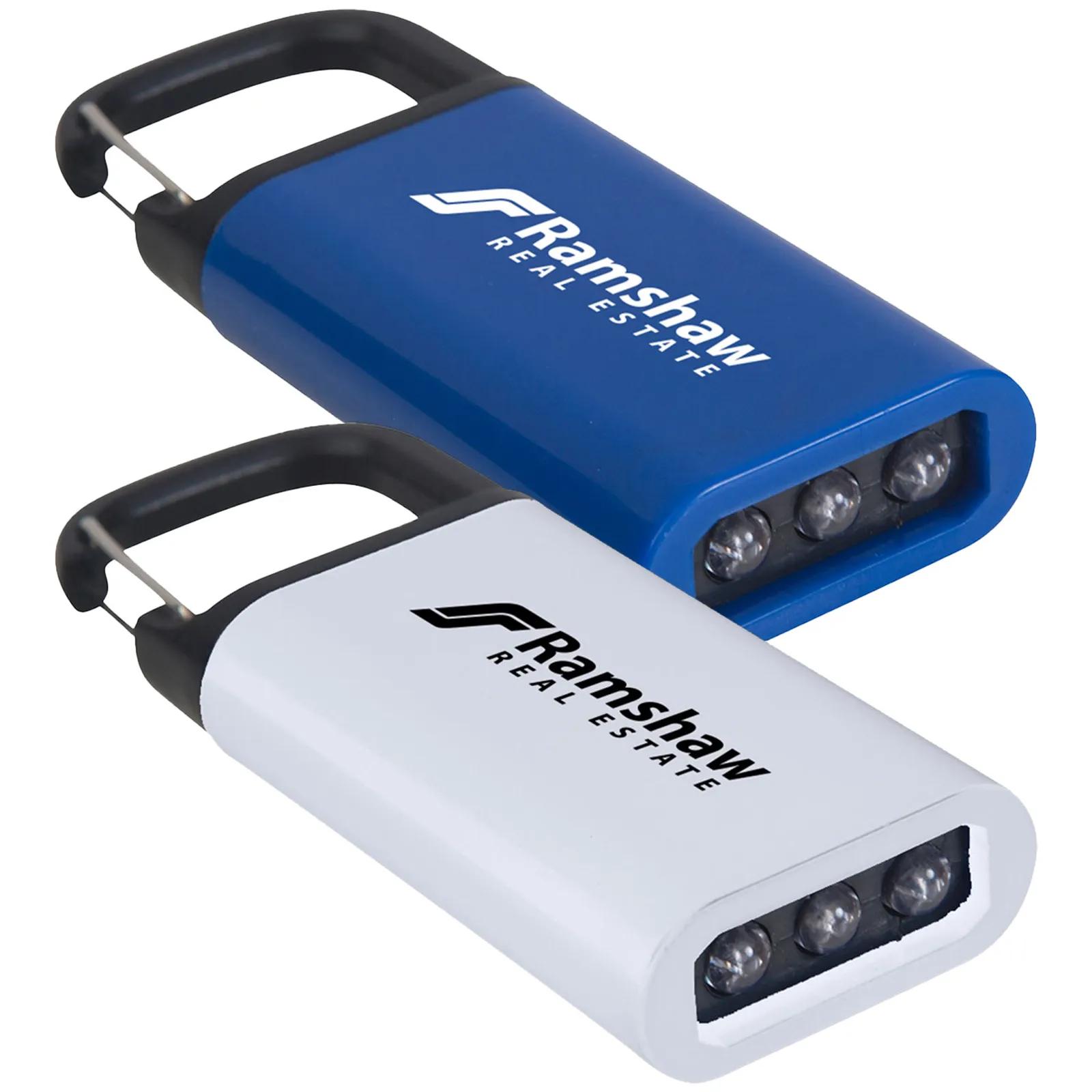 Flashlight Clip-On Pull-Apart LED Plastic - 3.25 in