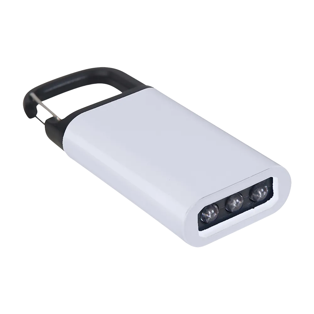 Flashlight Clip-On Pull-Apart LED Plastic - 3.25 in - blank view 5