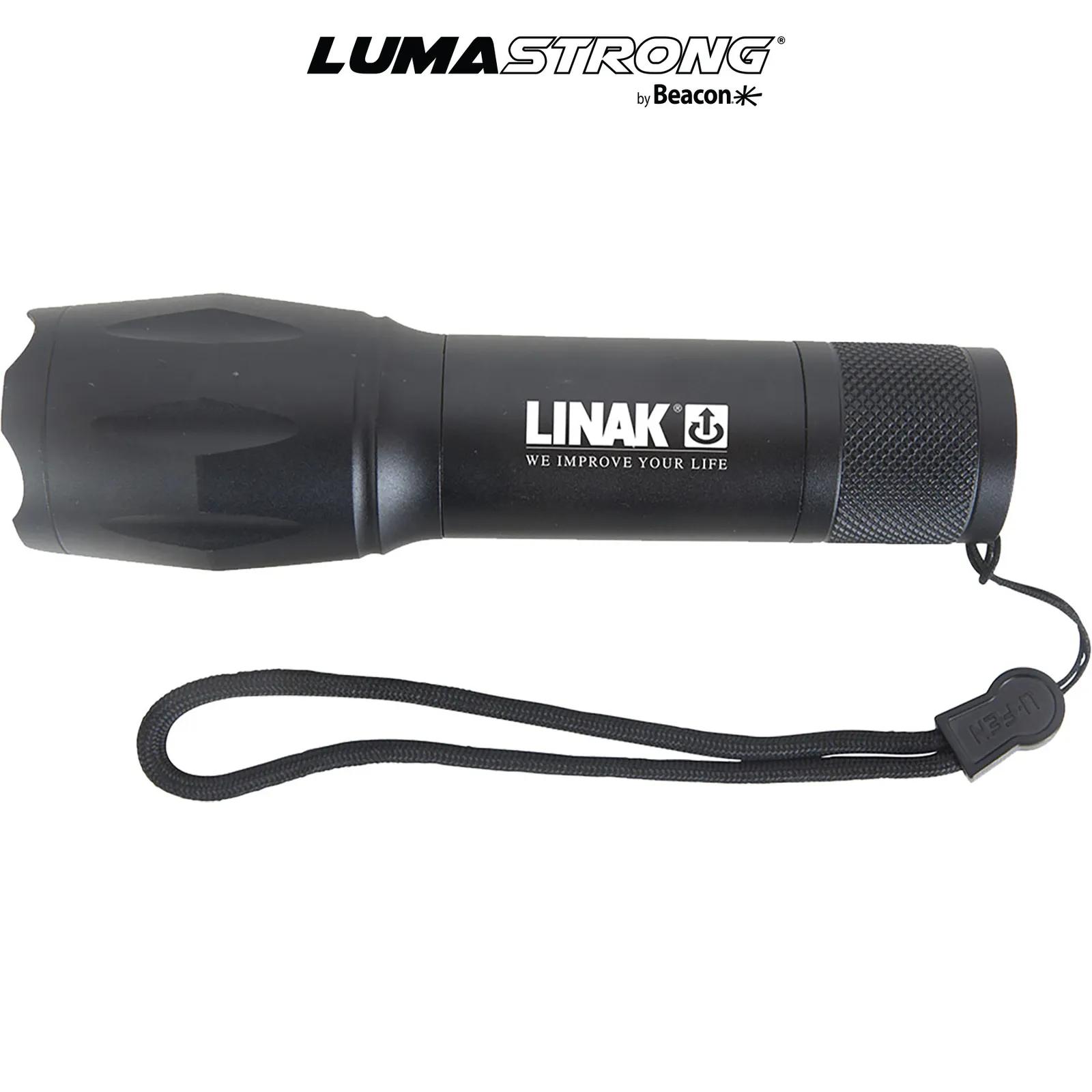 Tactical Flashlight Cree LED Zoom Aluminum - 5.2 in