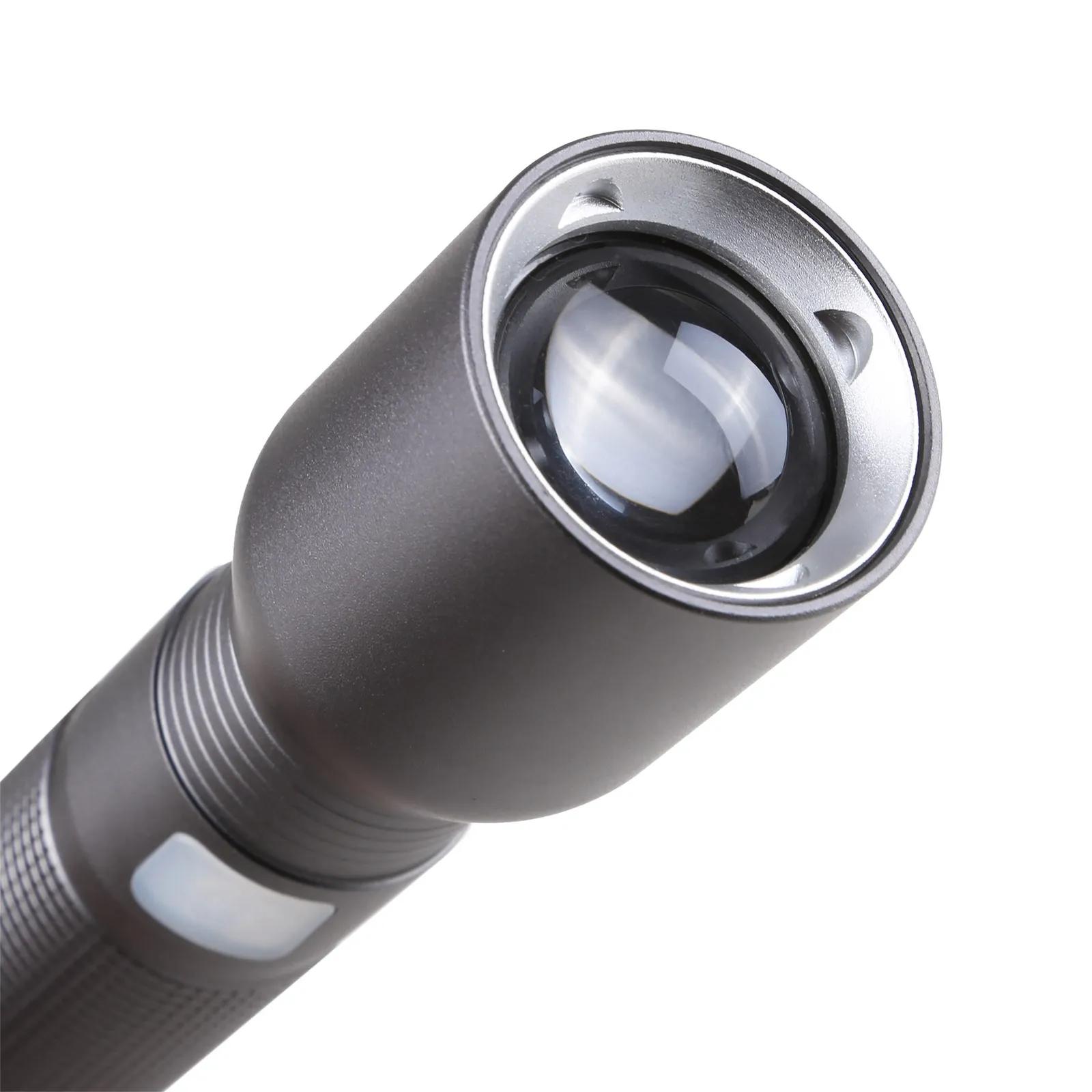 Rechargeable Flashlight Zoom Aluminum Case - 6.25 in - product view 8