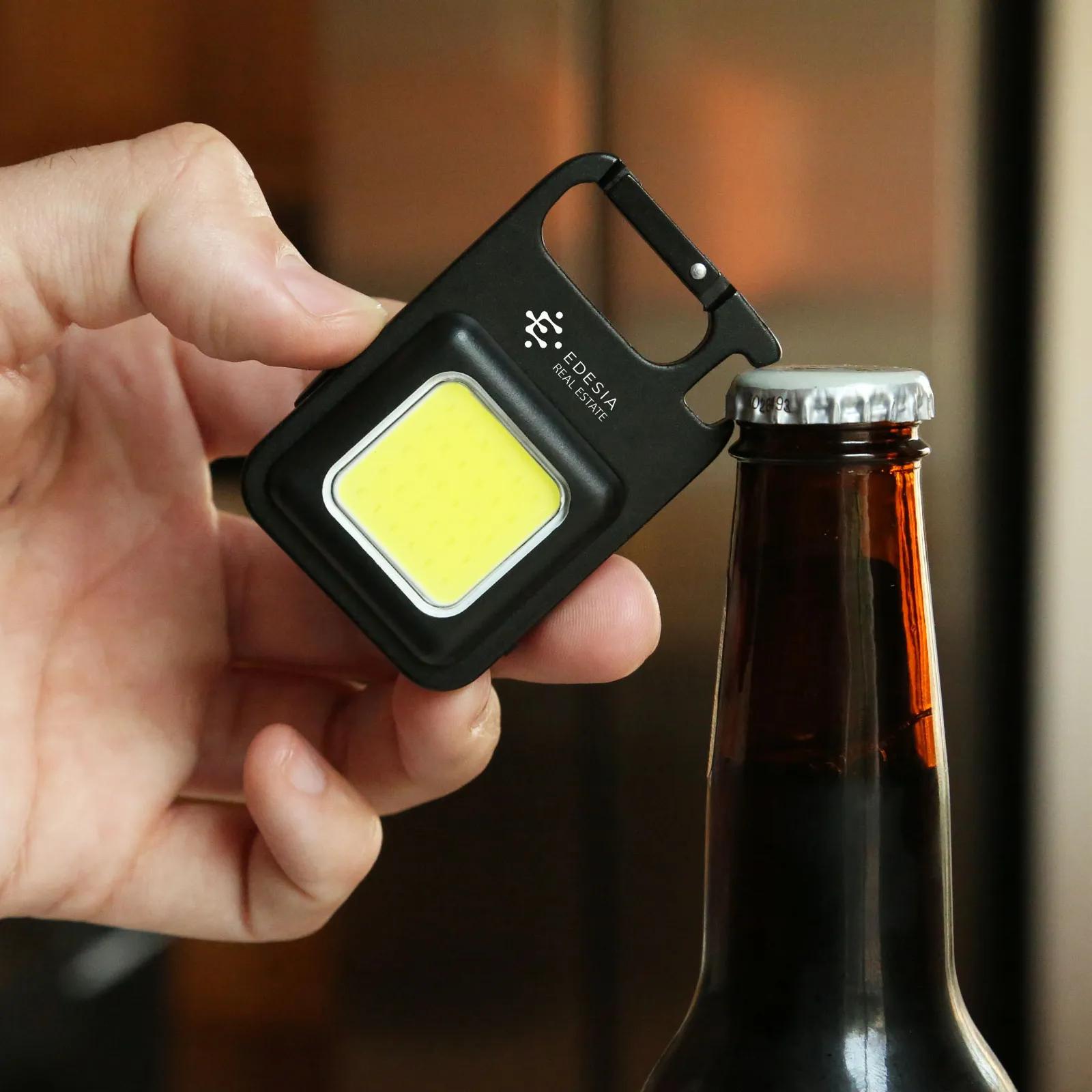 Rechargeable COB Light Magnetic Aluminum - 2.75 in - product view 2