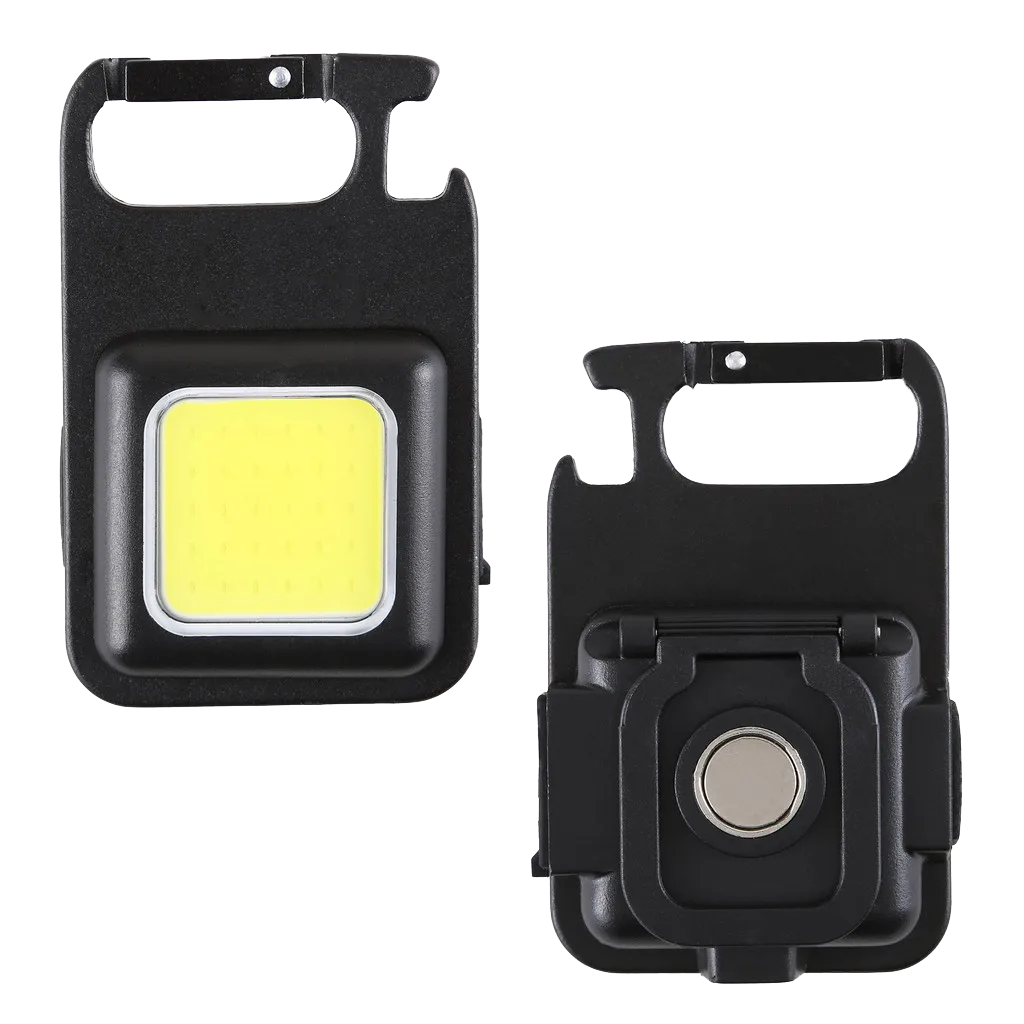 Rechargeable COB Light Magnetic Aluminum - 2.75 in - blank view 12