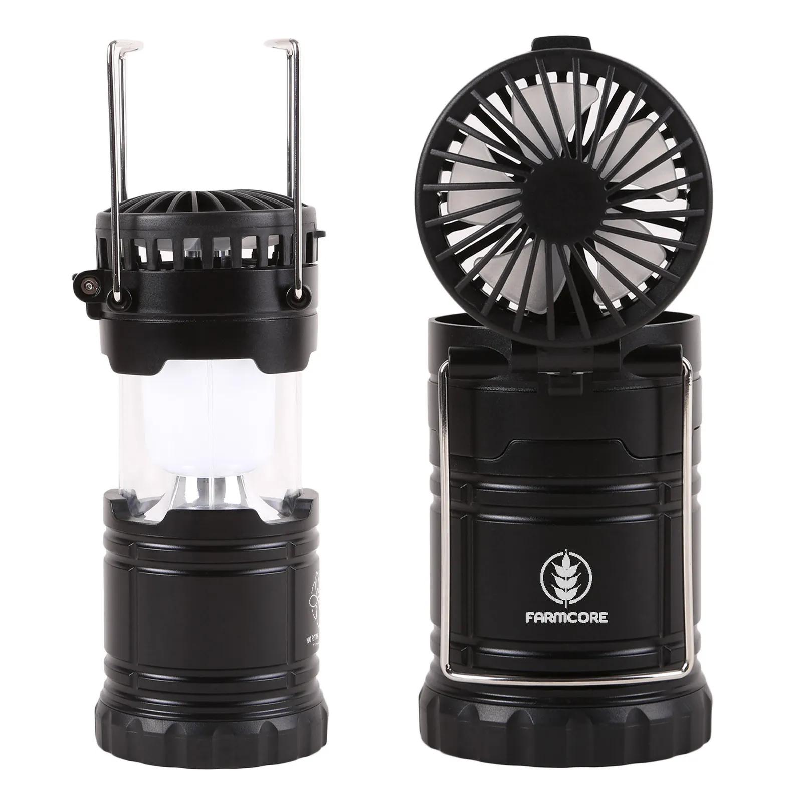 Rechargeable Lantern Fan Dual LED Pop-Up - 4.5 in - product view 7