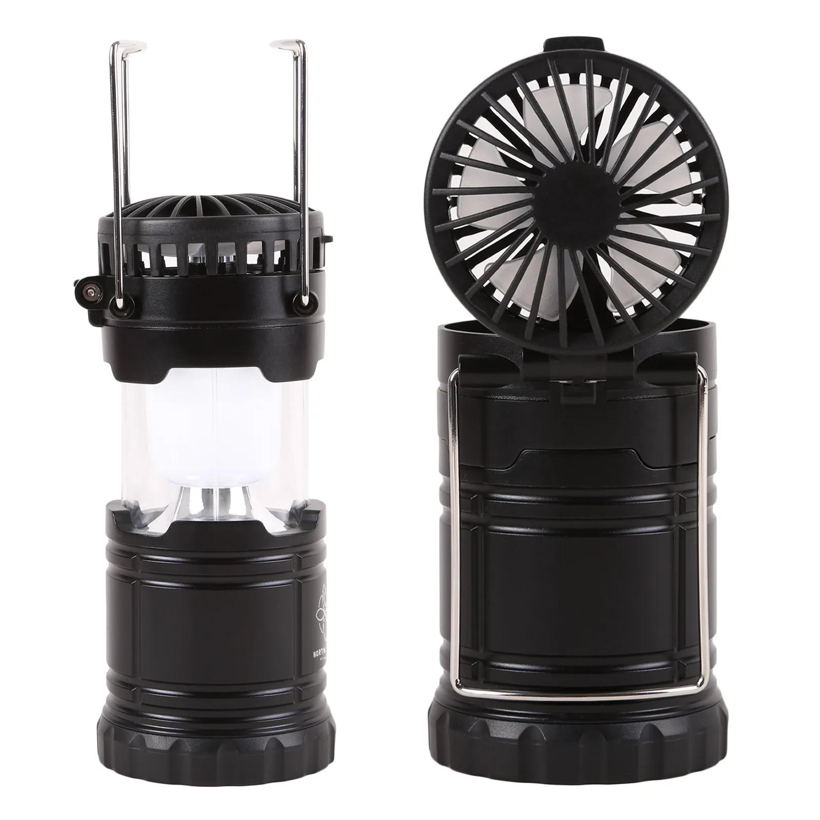 Rechargeable Lantern Fan Dual LED Pop-Up - 4.5 in - product view 9