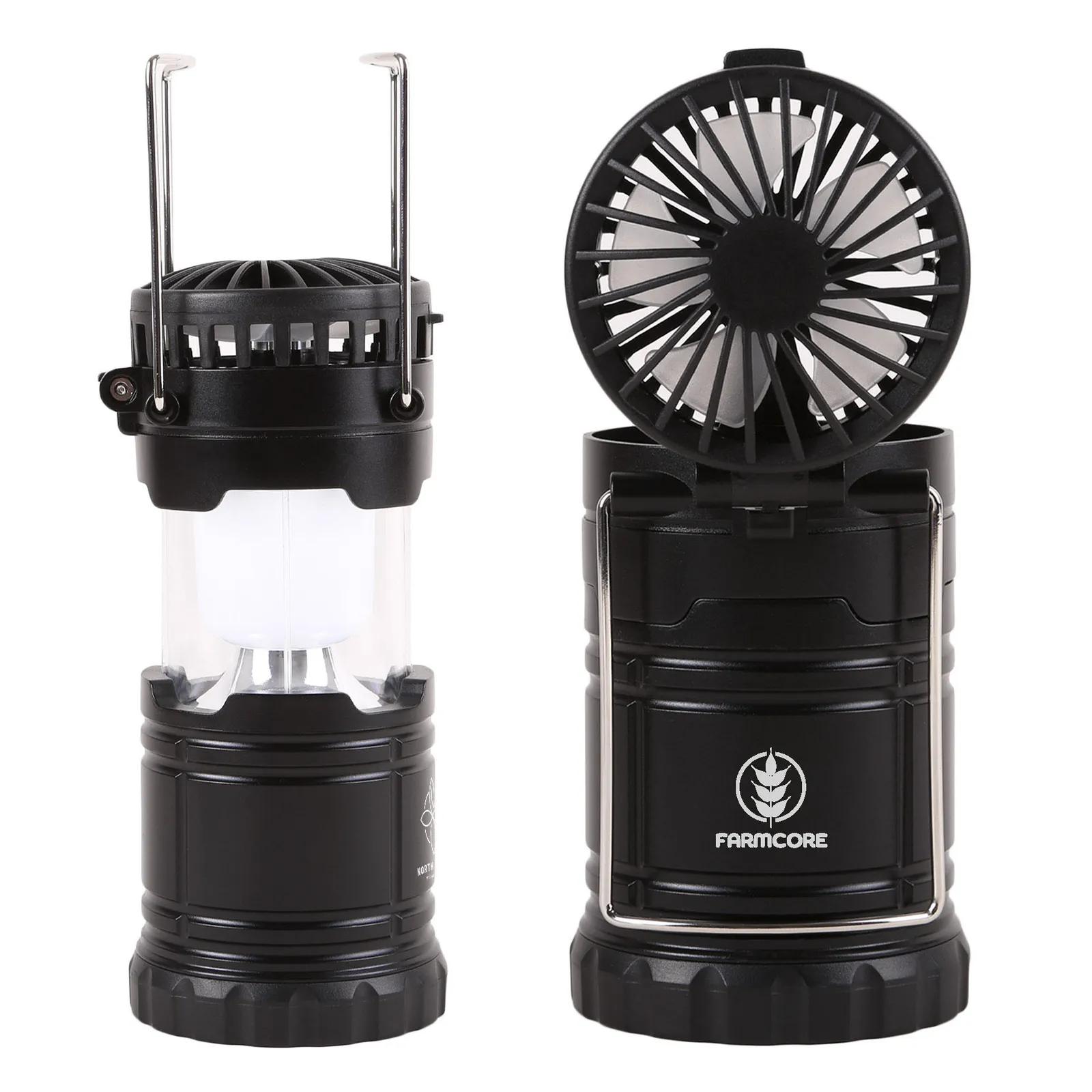 Rechargeable Lantern Fan Dual LED Pop-Up - 4.5 in - product view 10