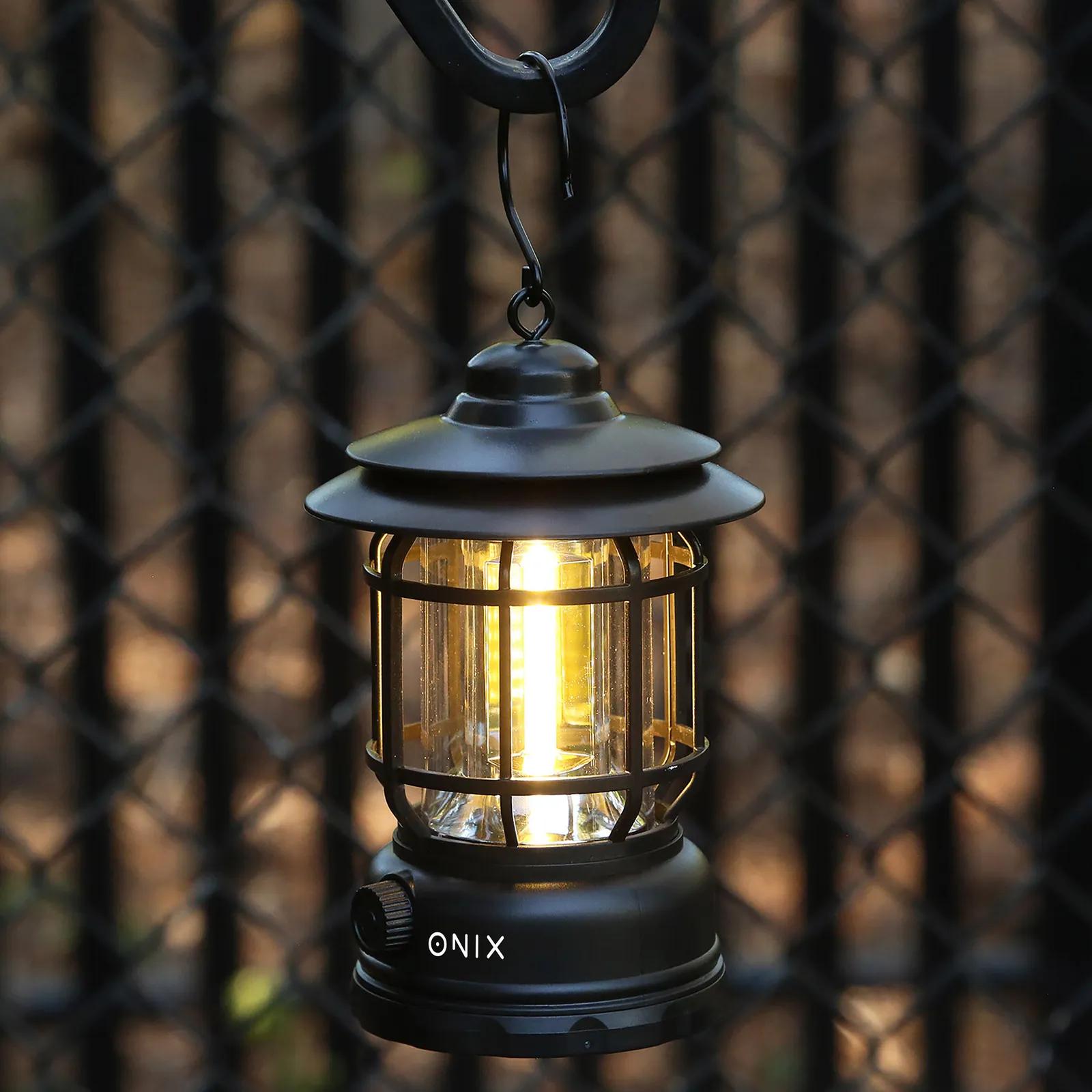 Rechargeable Lantern COB Vintage Dimmer - 7 in
