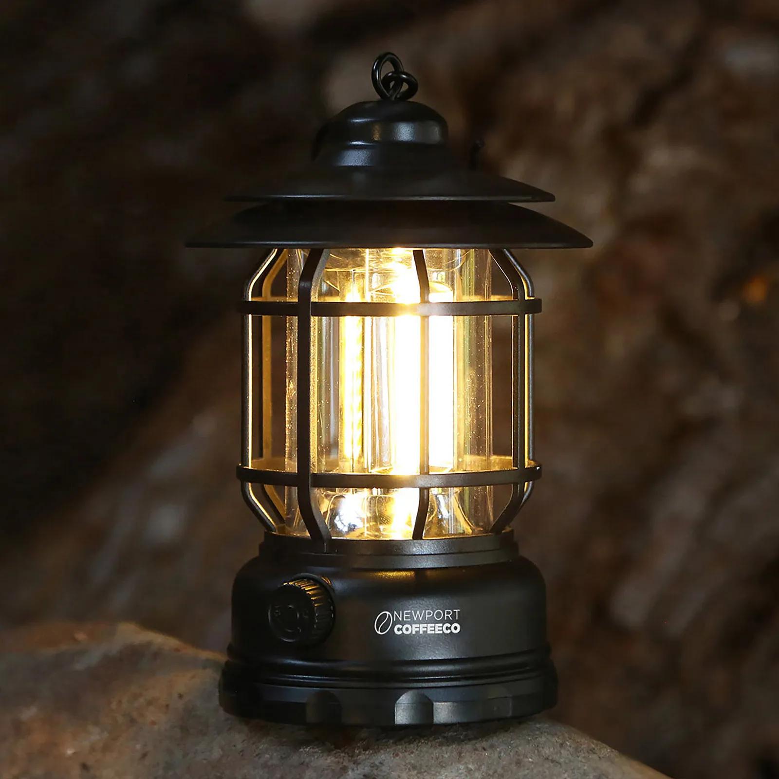 Rechargeable Lantern COB Vintage Dimmer - 7 in - product view 3