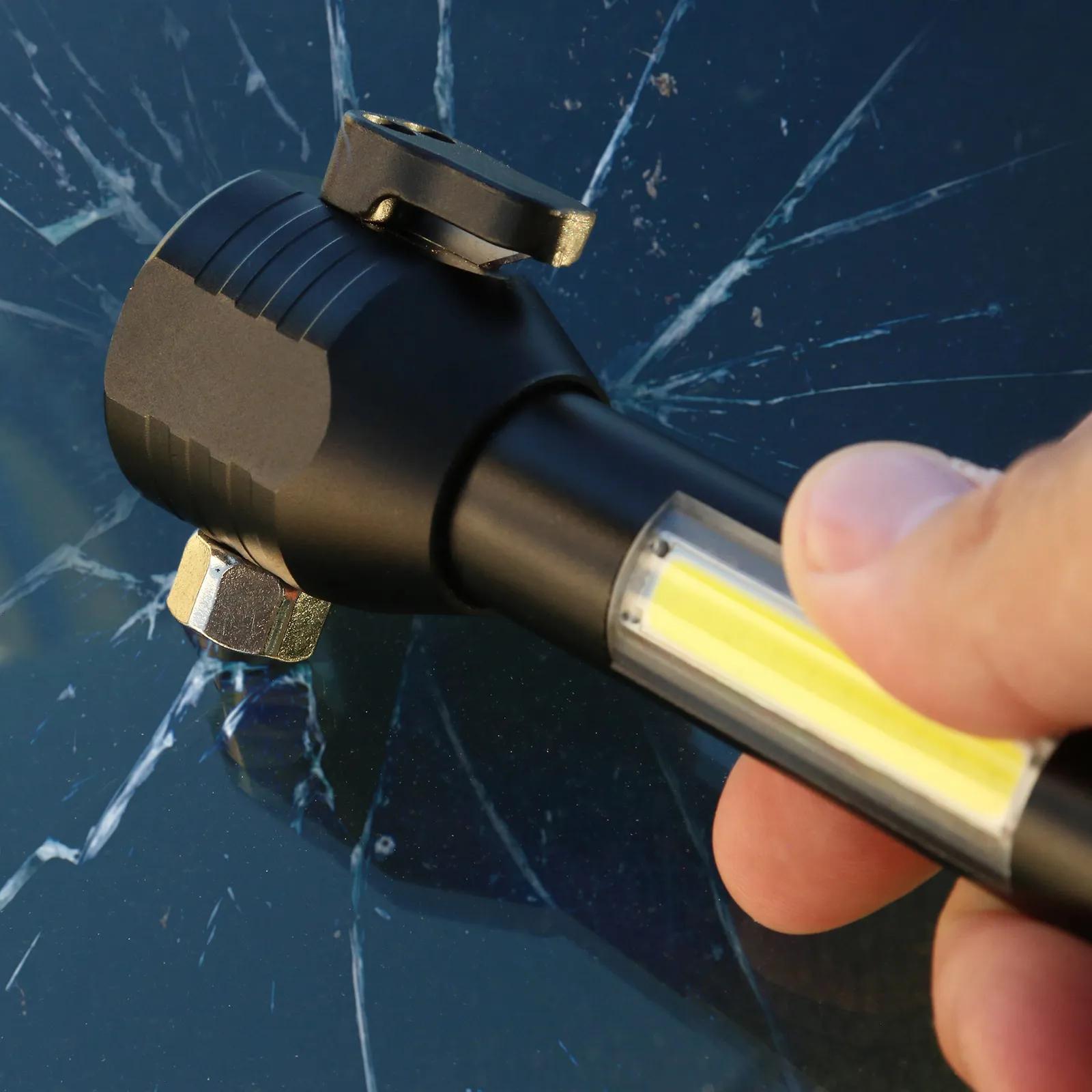 Rechargeable Multi-Tool Flashlight with Emergency Features - 6.4 in - product view 4