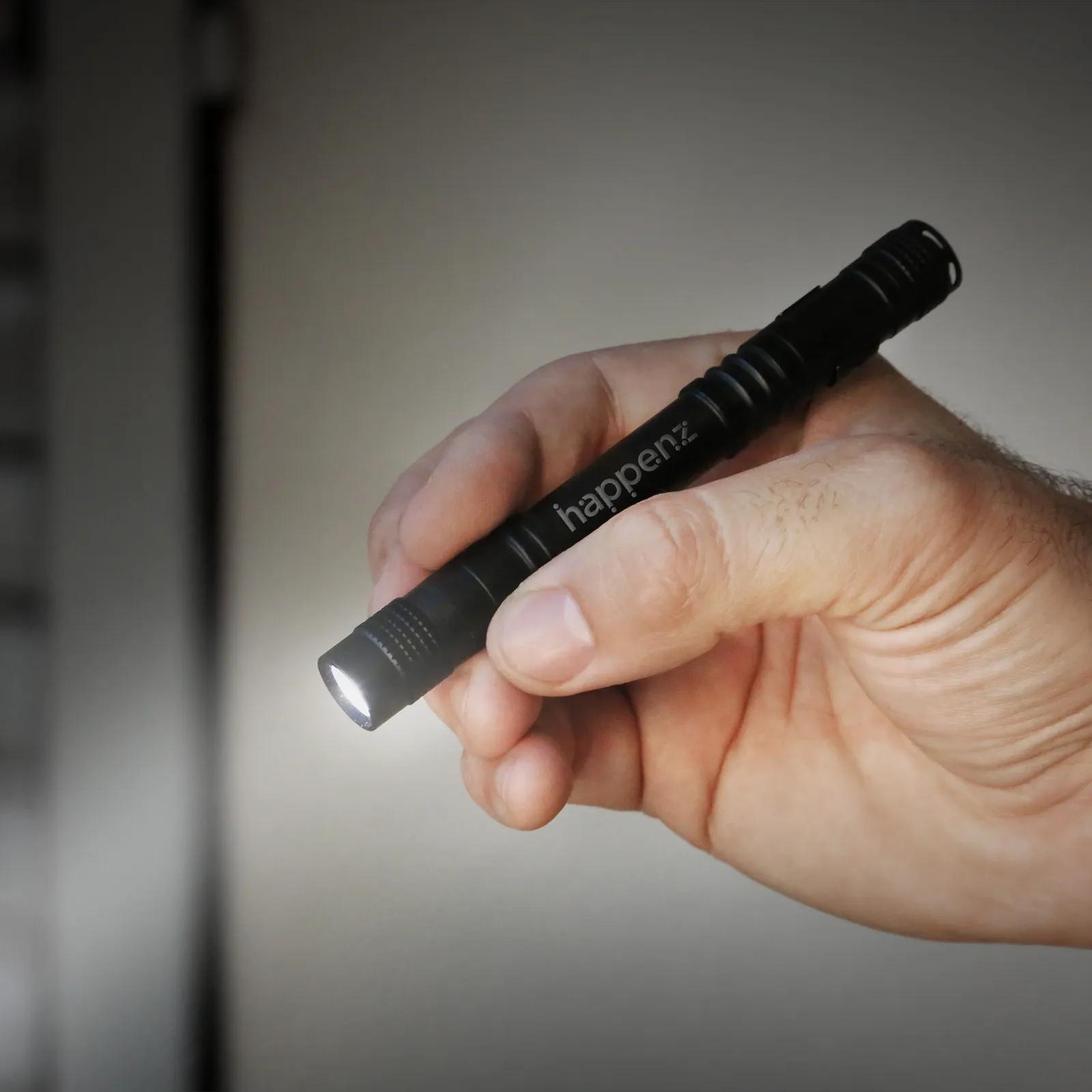 COB Pen Flashlight with Pocket Clip - 5.1 in - product view 3