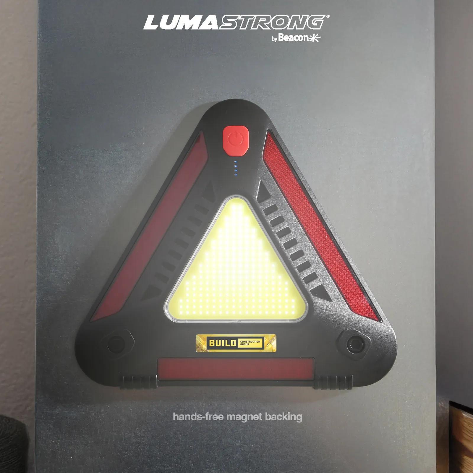 Rechargeable Emergency Safety Light with Red Flash - 8.8 x 8 in - product view 2