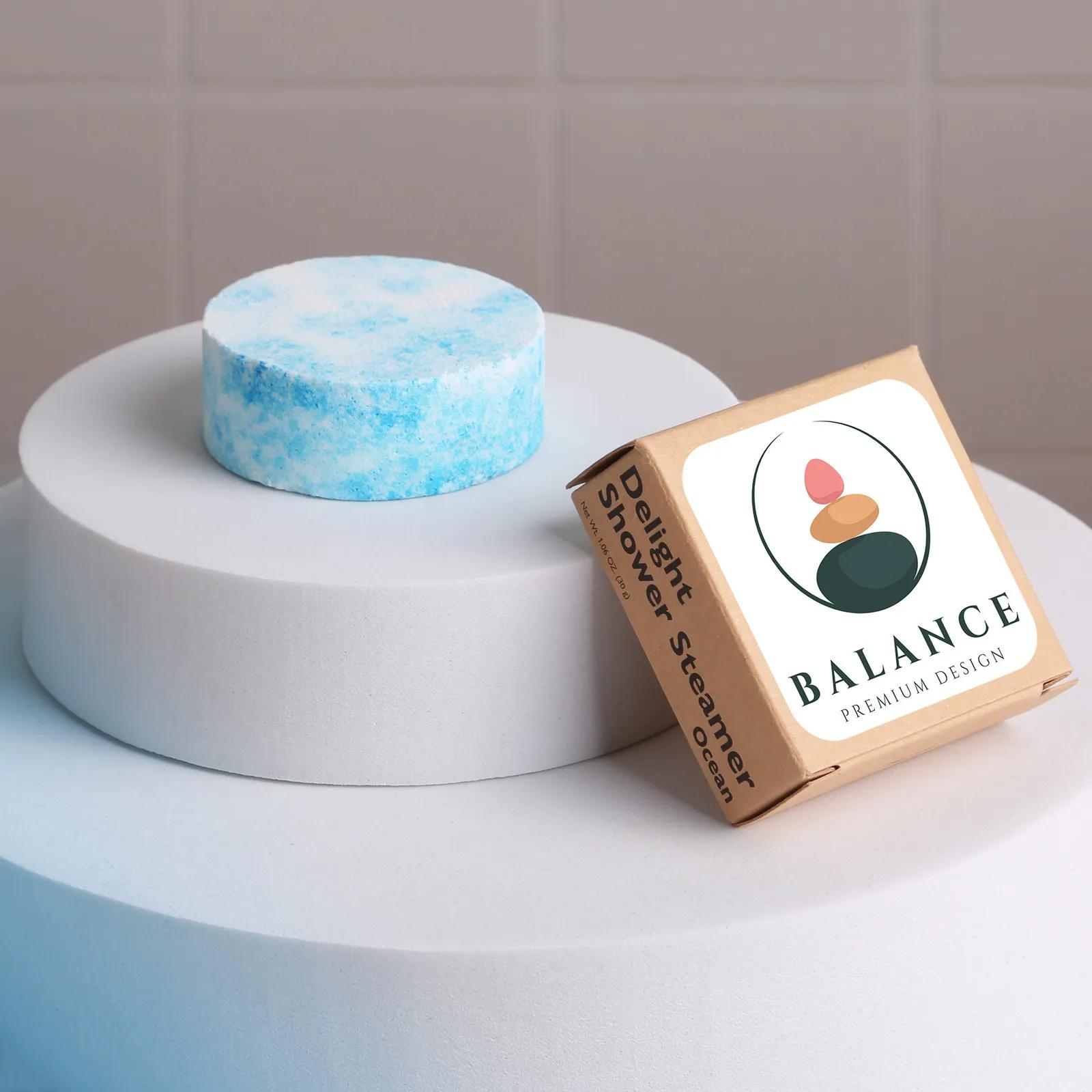 Shower Steamer Set Scented with Jute Bag - 5 x 7 in (3 Pack) - product view 8