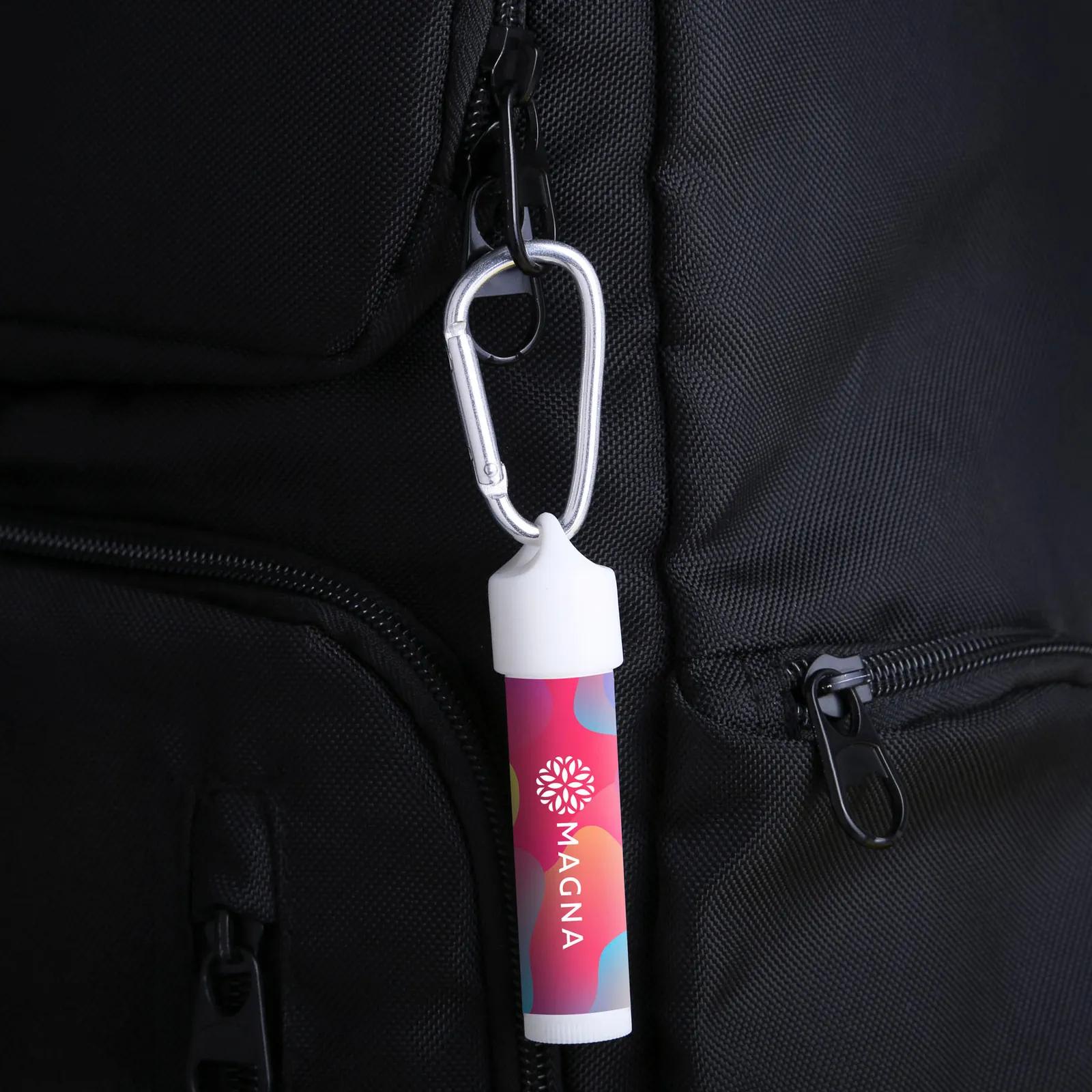 Lip Moisturizer Carabiner Kit with SPF15 - 4.6 x 0.75 in - product view 3