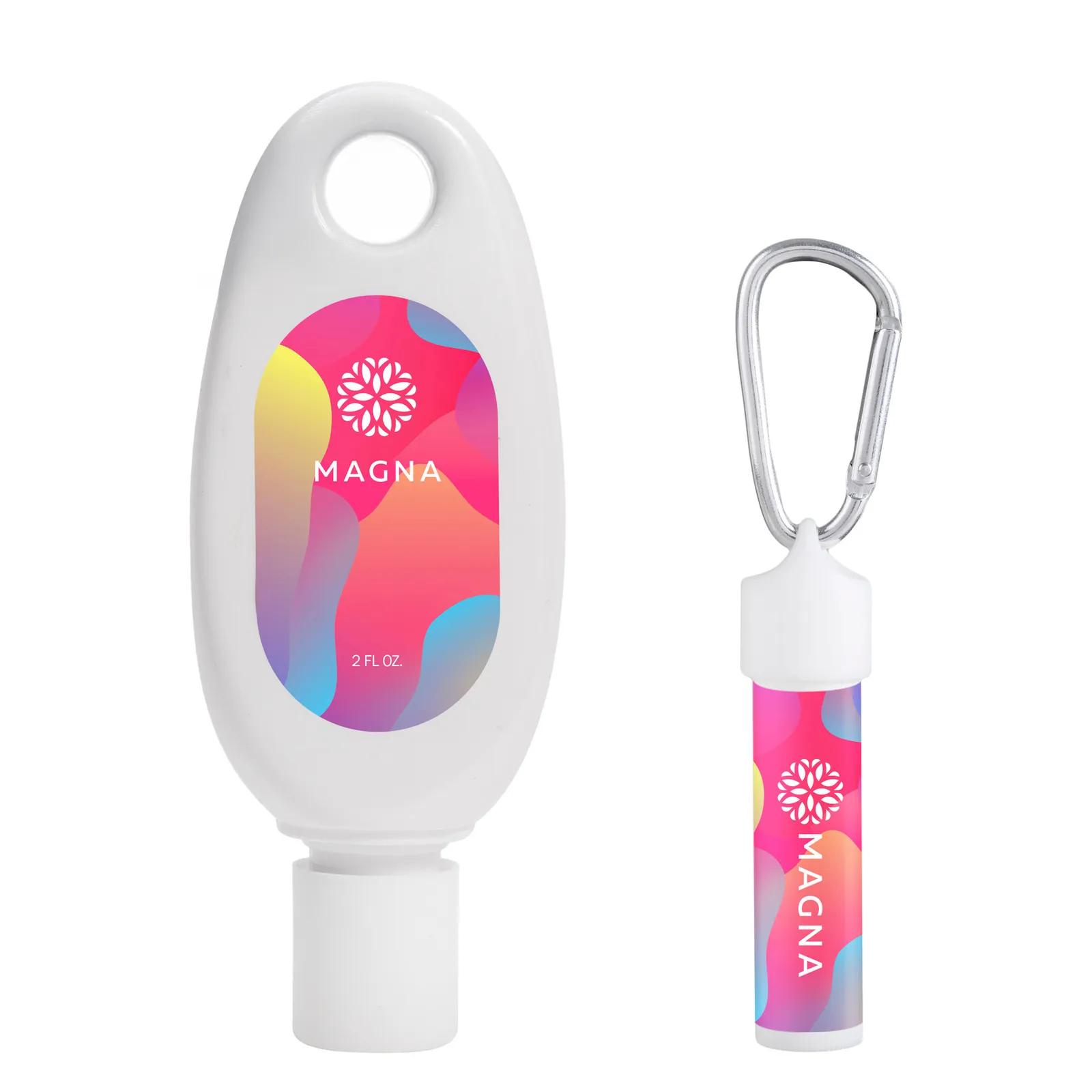 Reef Safe Sunscreen Lip Balm Carabiner Kit - 2 oz - product view 3