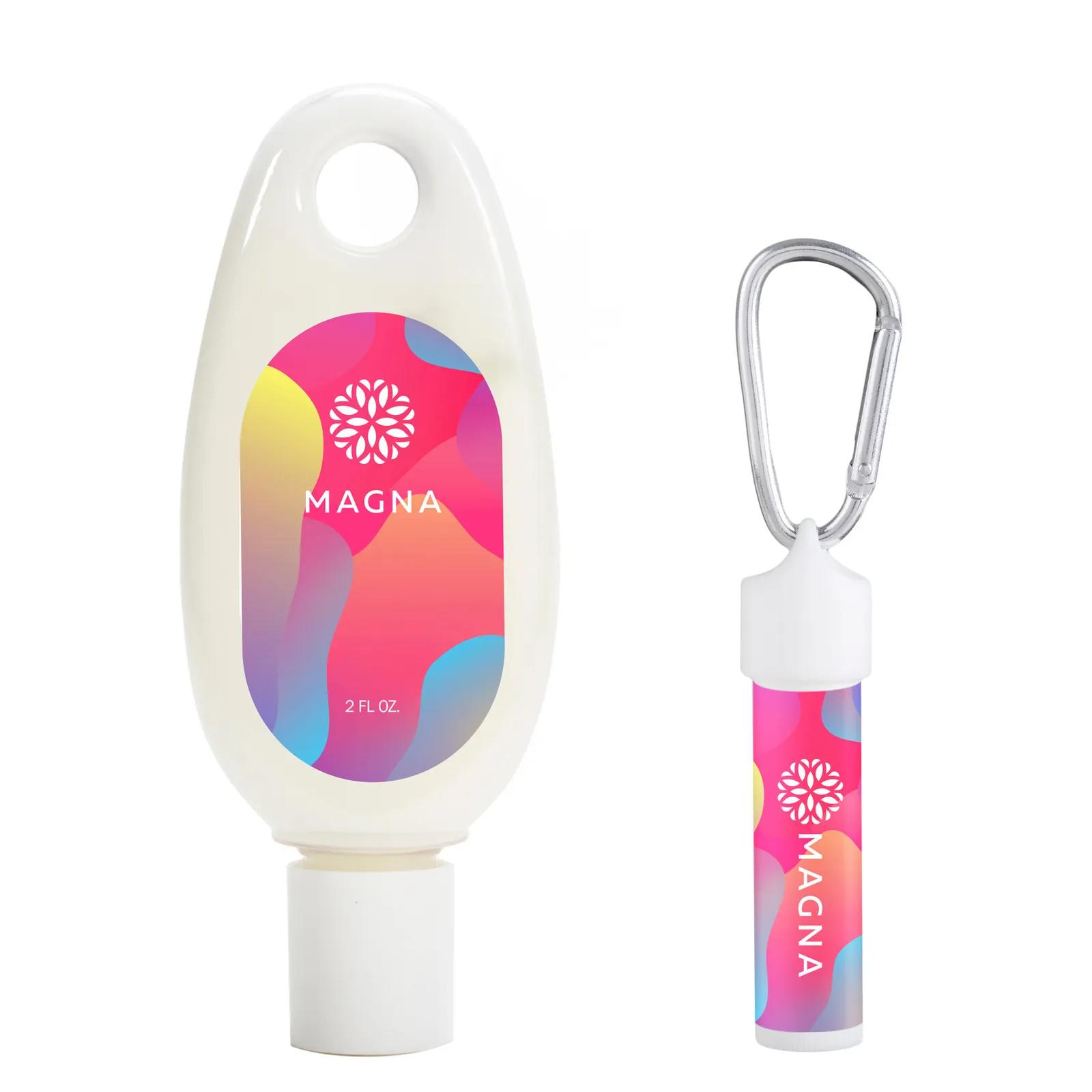 Hand Body Lotion Lip Balm Carabiner Kit - 2 oz - product view 3