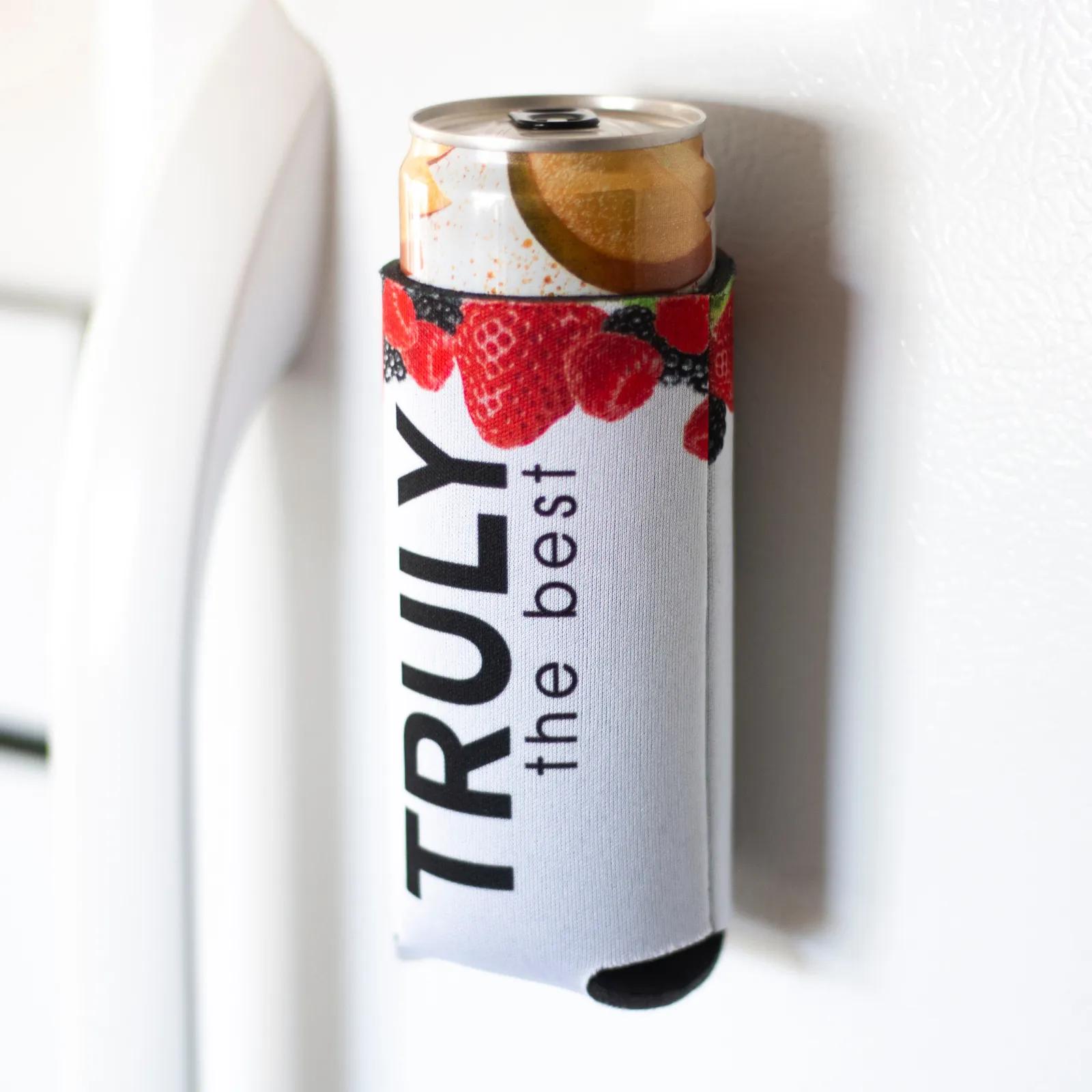 Magnetic Can Cooler Slim Foam Full Color - 12 oz