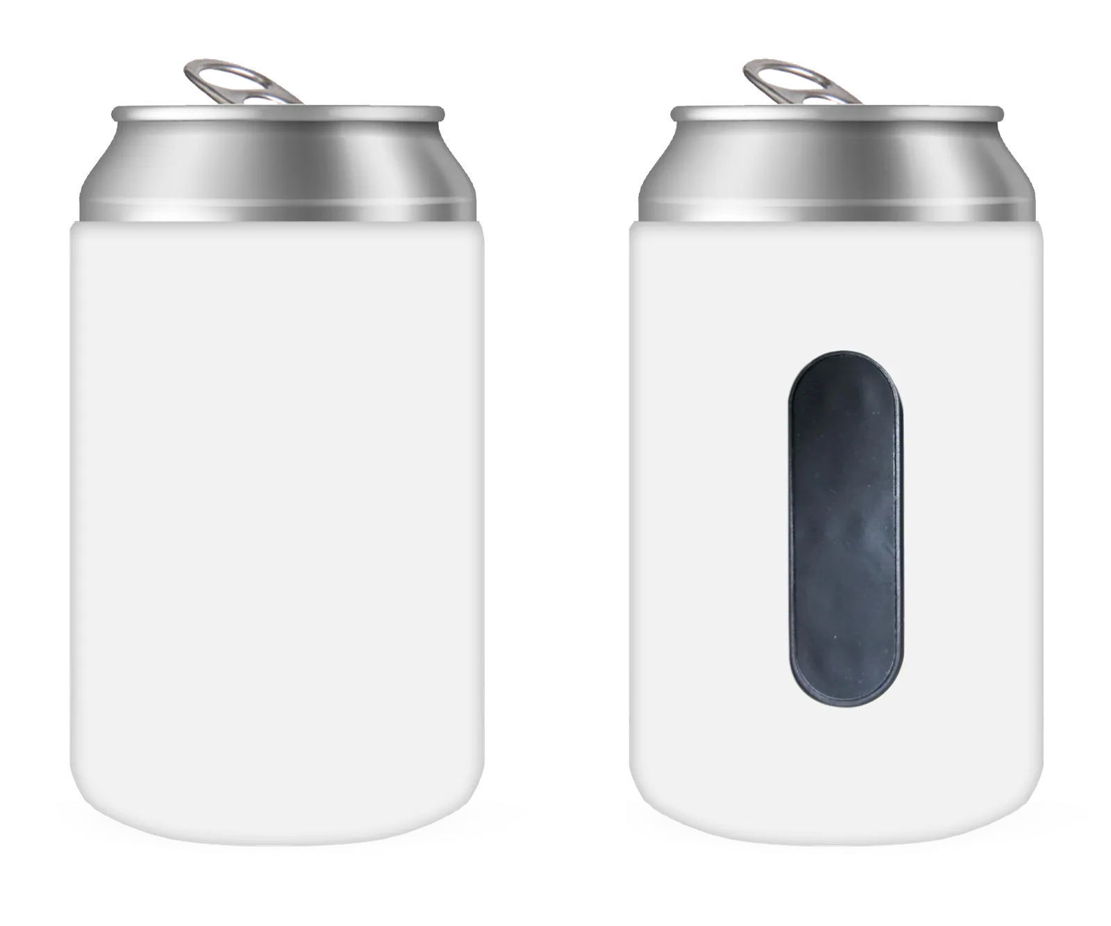 Magnetic Can Cooler High Density Foam Full Color - 12 oz - blank view 4