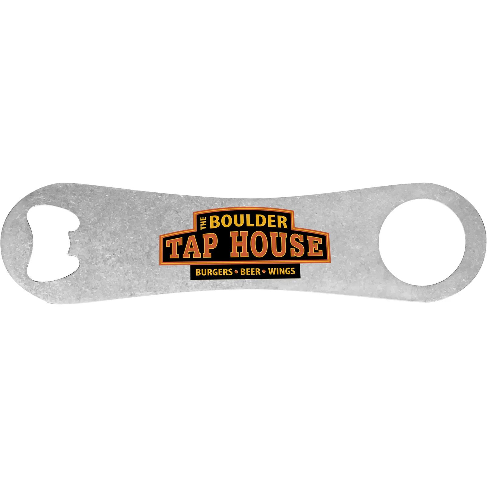Bartender Bottle Opener Stainless Steel Full Color - 7 in