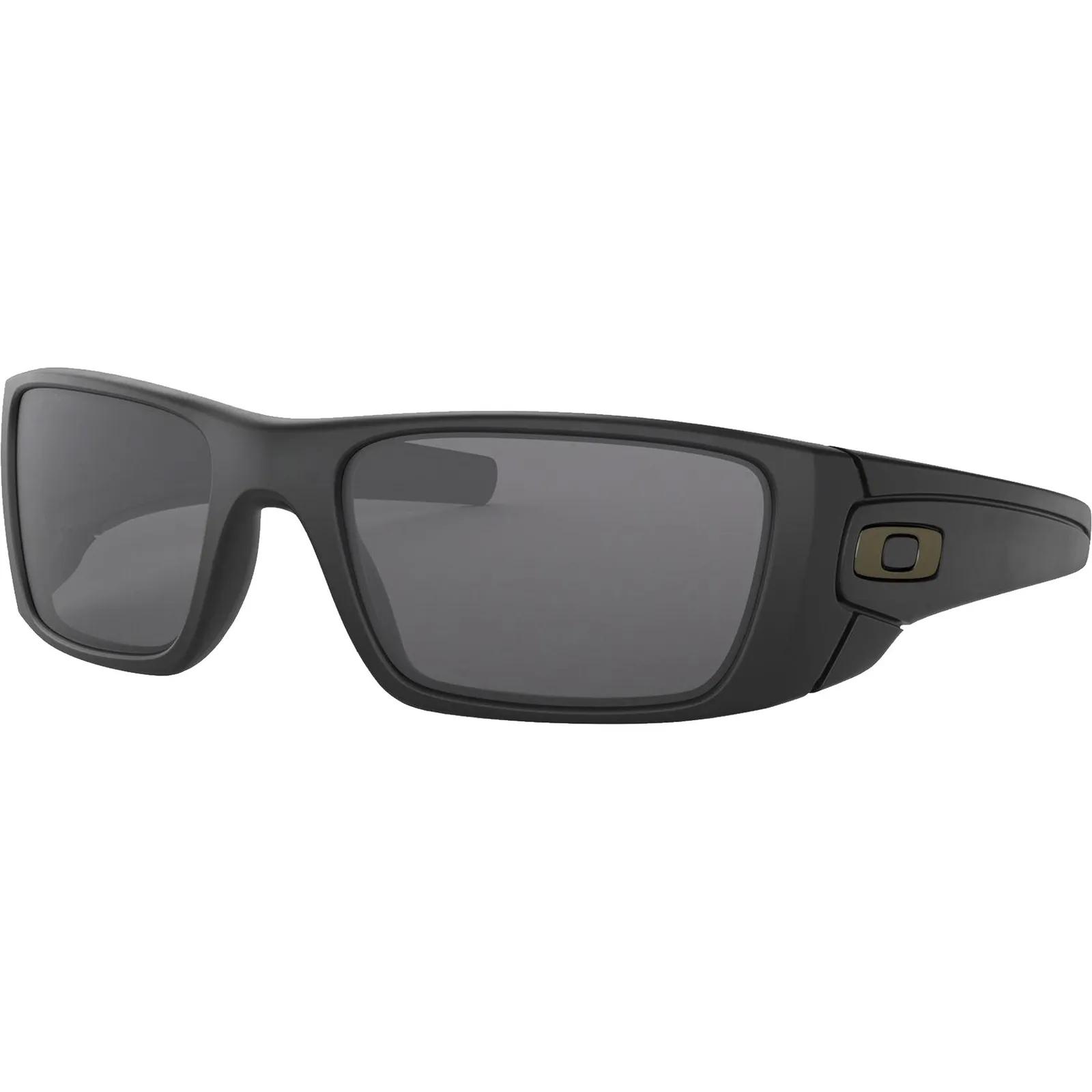 Oakley Fuel Cell Sunglasses Matte Black with Grey Lens - 7 x 5 x 2.5 in