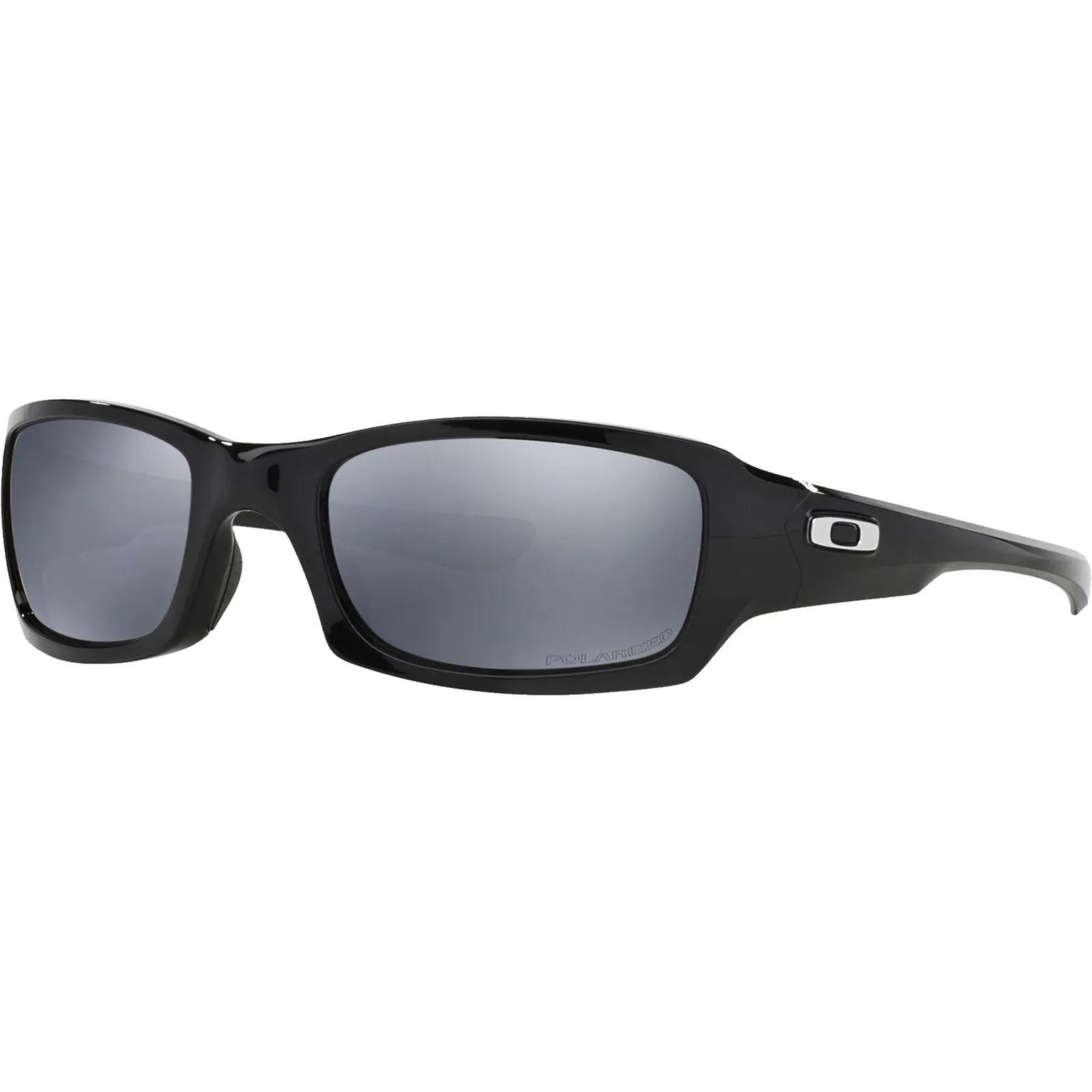 Sunglasses Fives Squared Black Gray Lens - 7 x 5 in