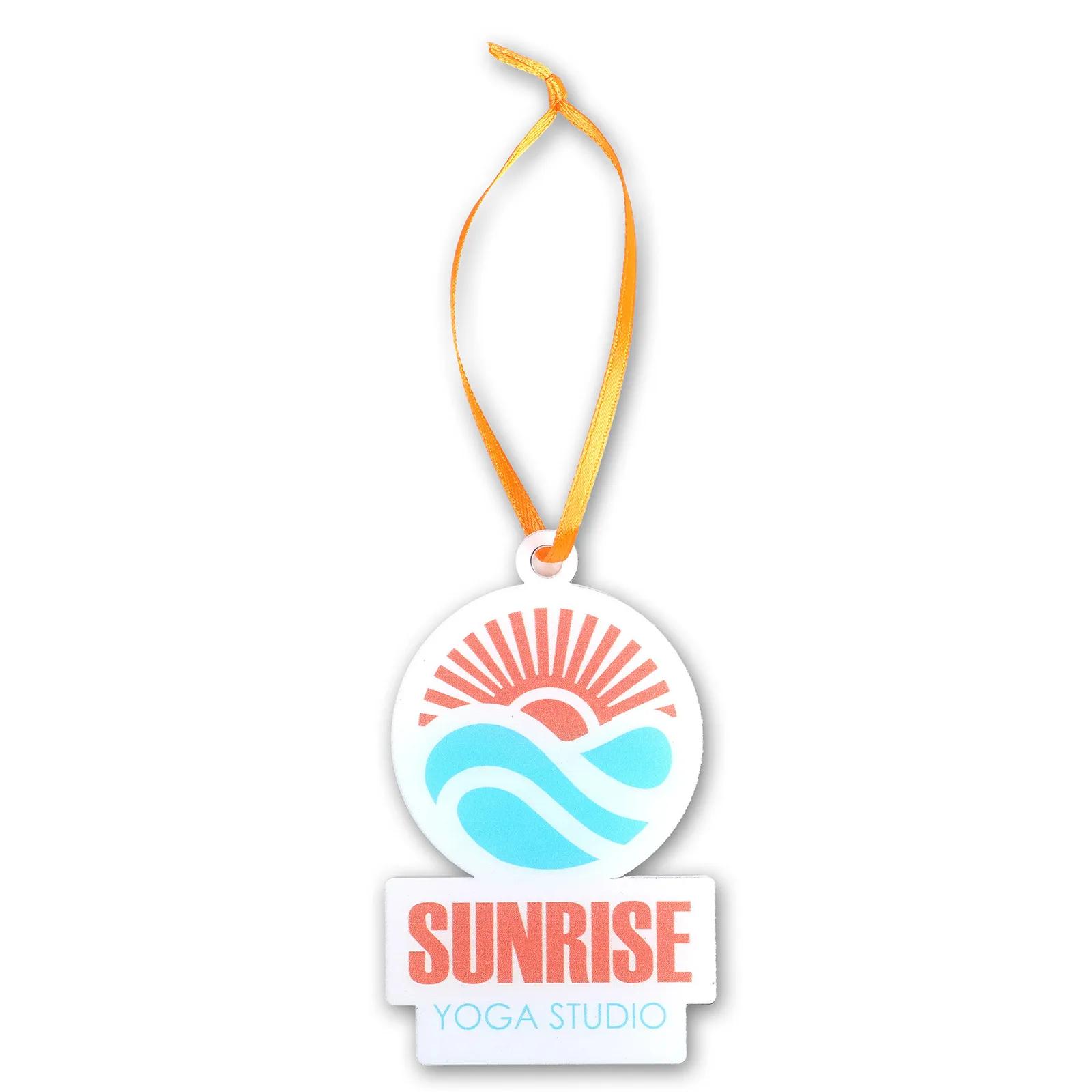 Custom Acrylic Ornament Full Color UV Print - 3 in - product view 4