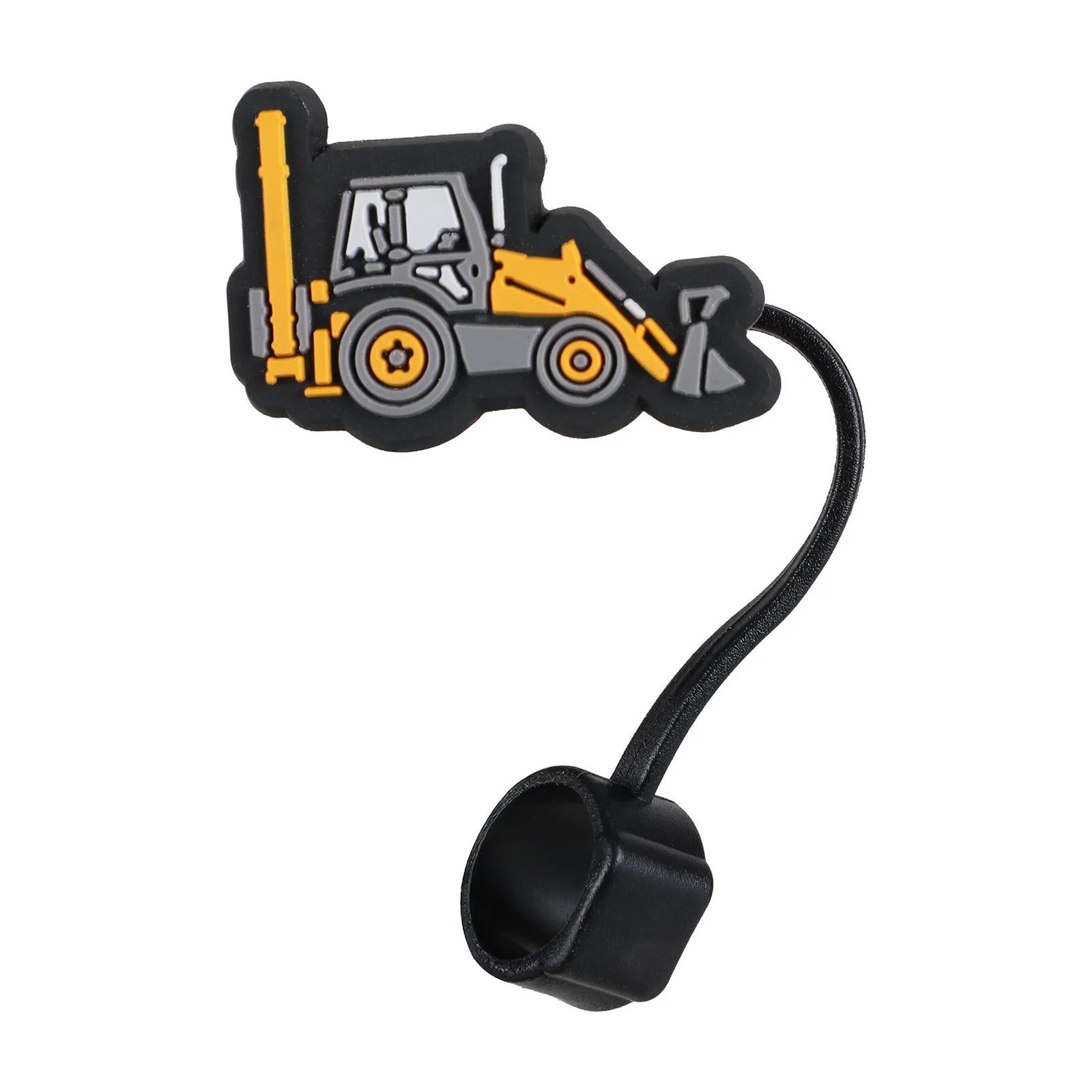 Straw Topper PVC Soft-Touch Reusable - 1 in - product view 3