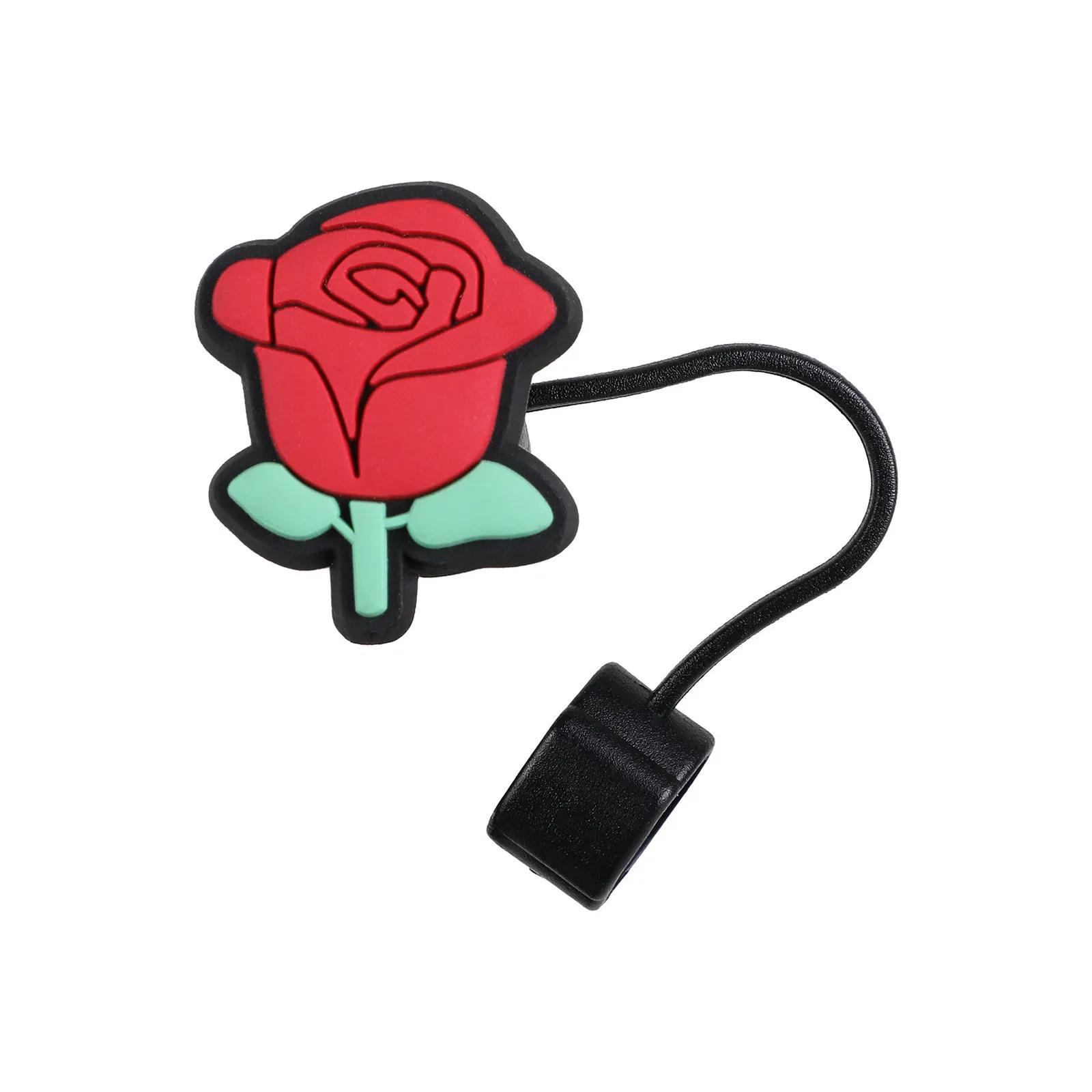 Straw Topper PVC Soft-Touch Reusable - 1 in - product view 4