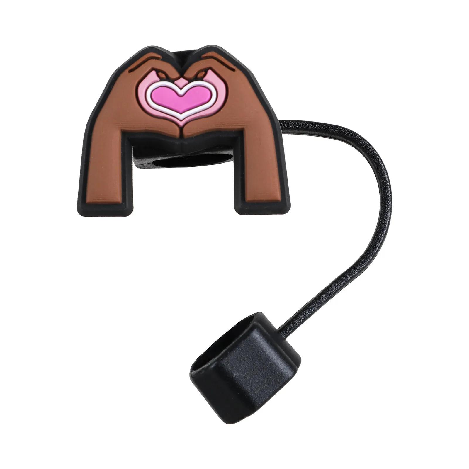 Straw Topper PVC Soft-Touch Reusable - 1 in - product view 7