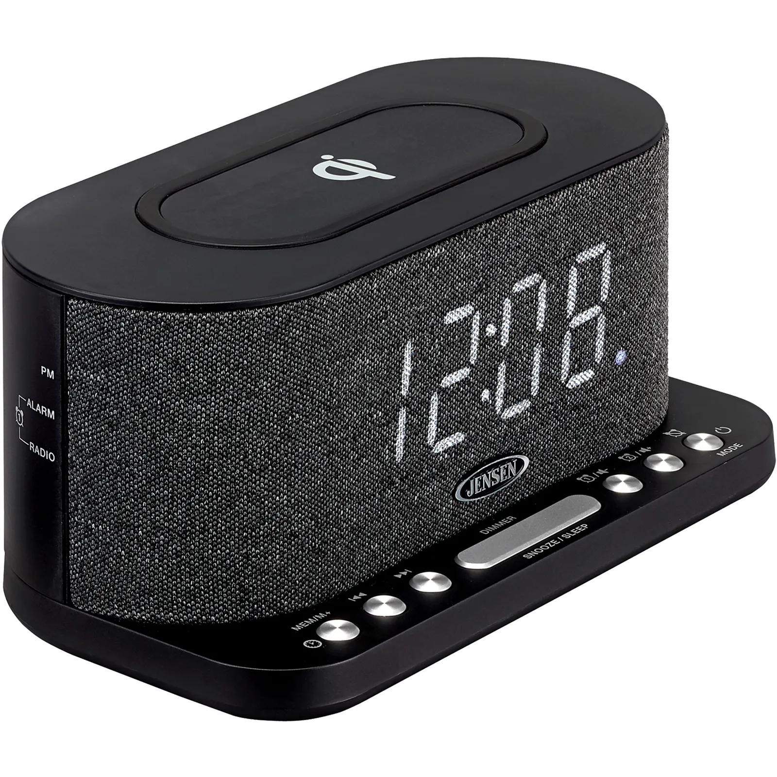 Alarm Clock Radio Dual Wireless Qi Charging FM - product view 2