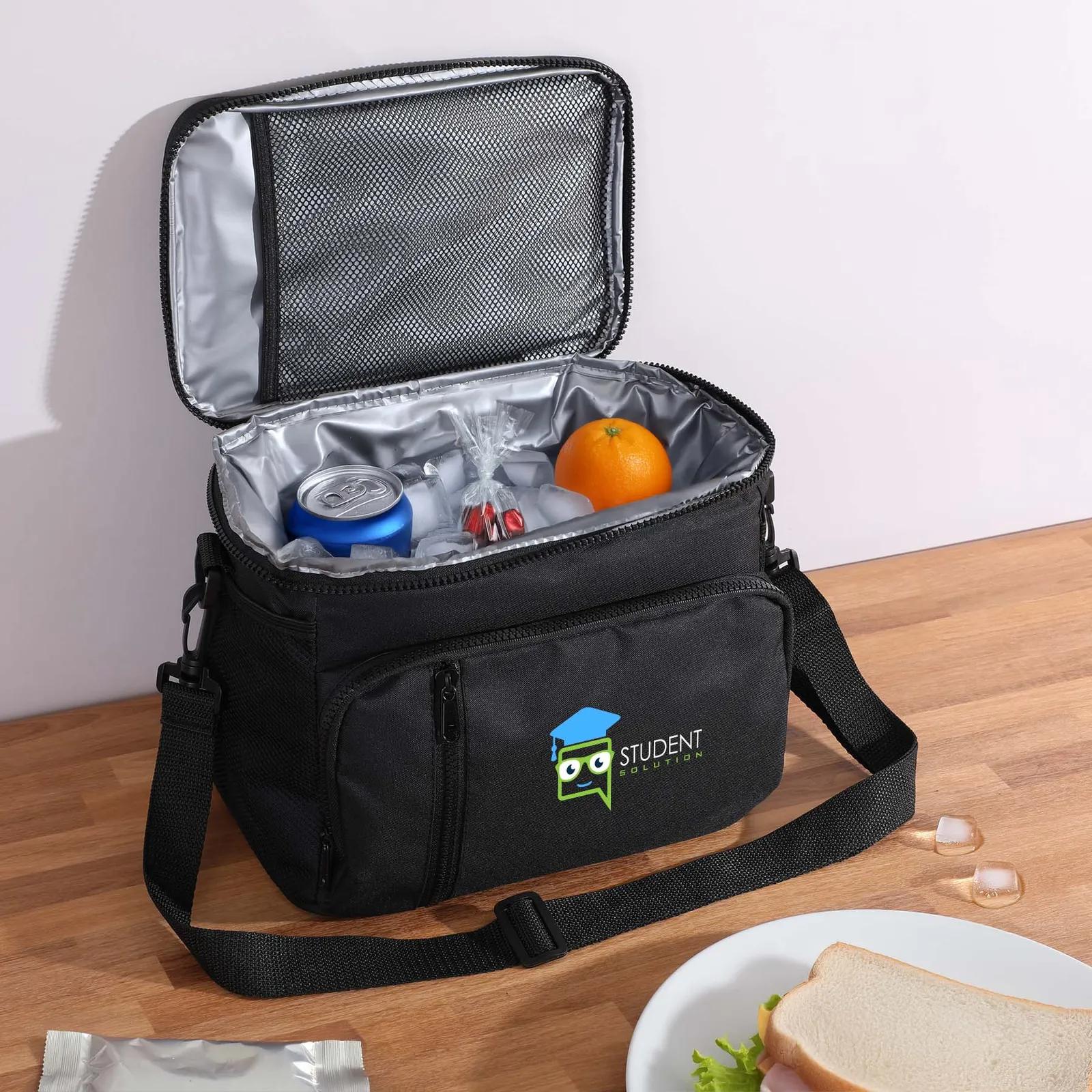 Insulated Cooler Bag rPET Lunch Size - 6 Can - product view 2