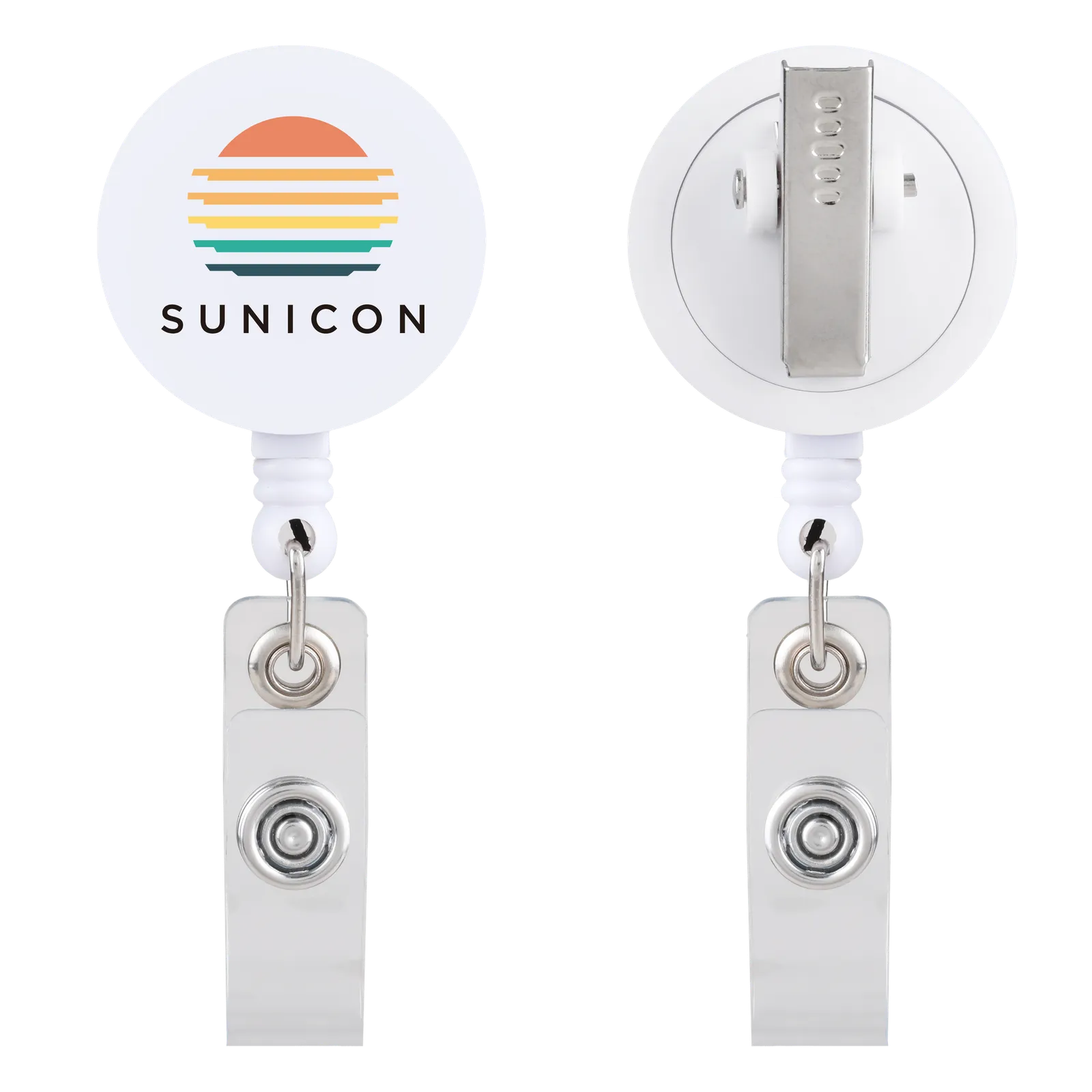 Badge Reel Round Retractable Swivel Clip - 28 in Cord - product view 7