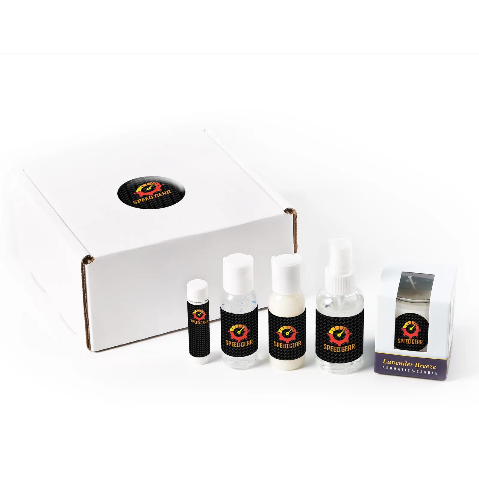 Gift Box Relaxology Spa Set 5 Piece - 6 x 6 x 3 in - product view 4