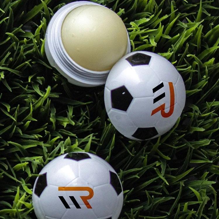 Soccer Ball Lip Moisturizer with Beeswax - 1.5 in - product view 2