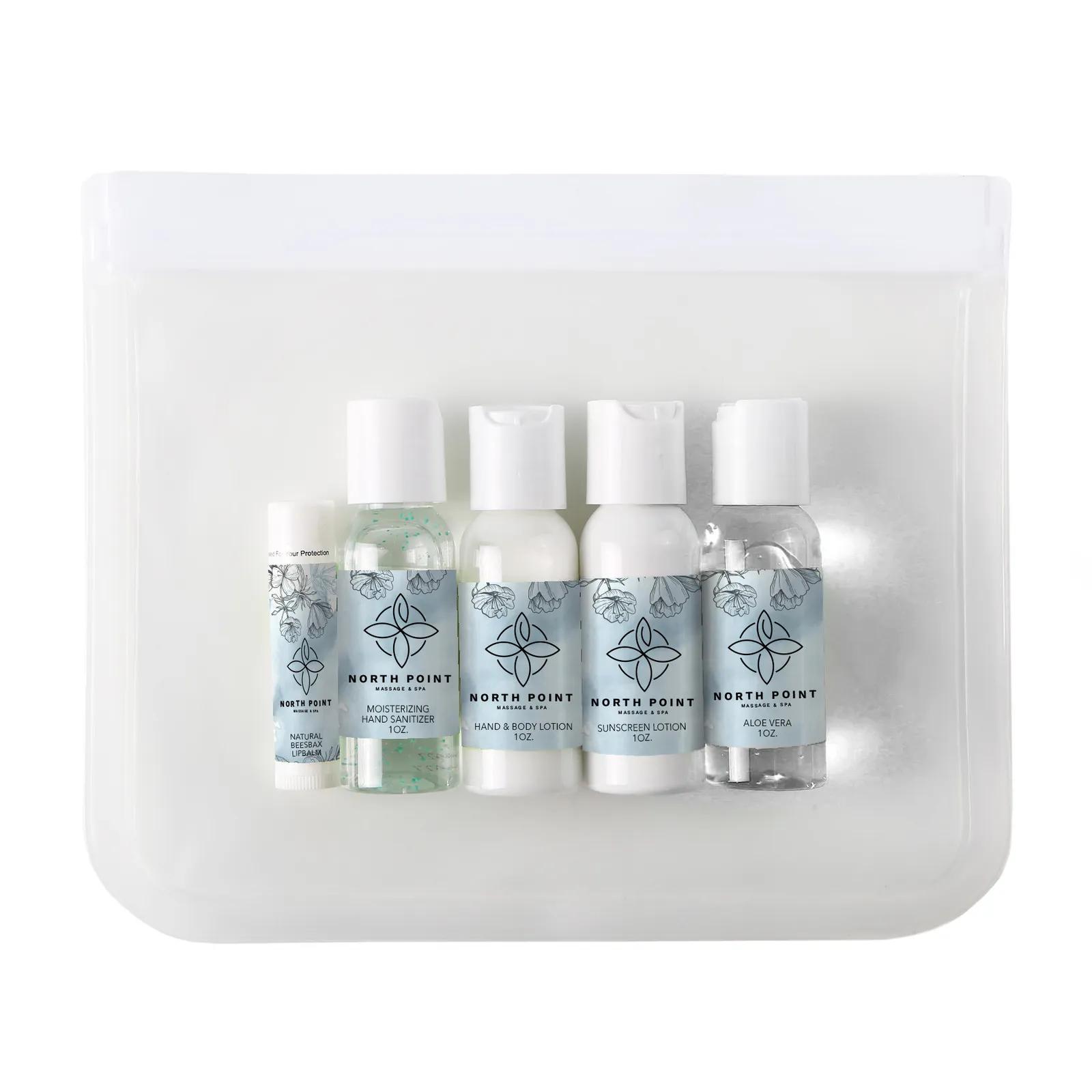 Self Care Travel Kit with SPF Sunscreen - 8.5 x 7.25 in - product view 4