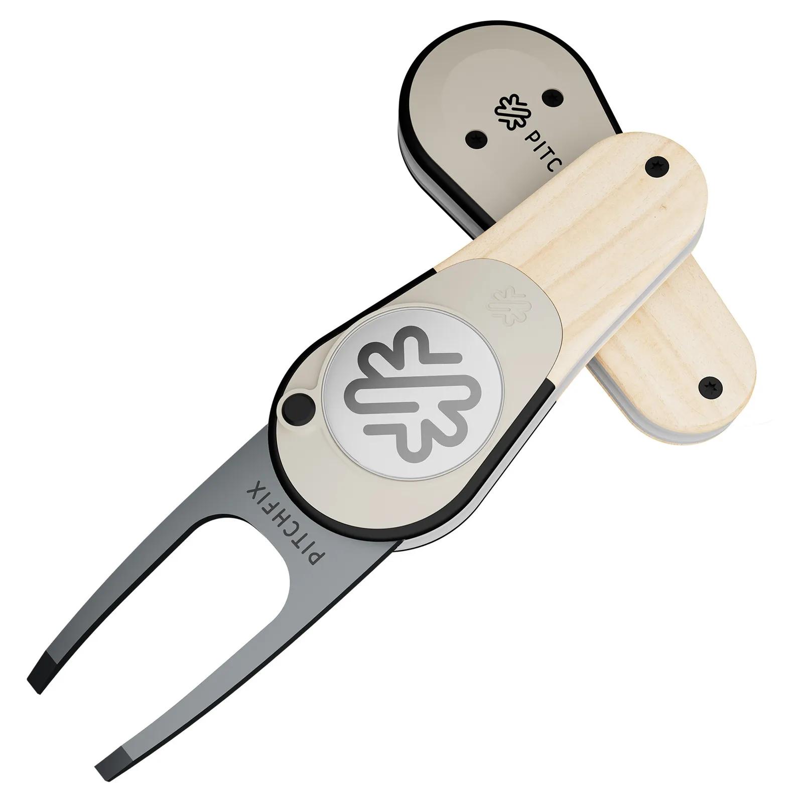 Switchblade Divot Tool with Wood Effect - 3 in - product view 11