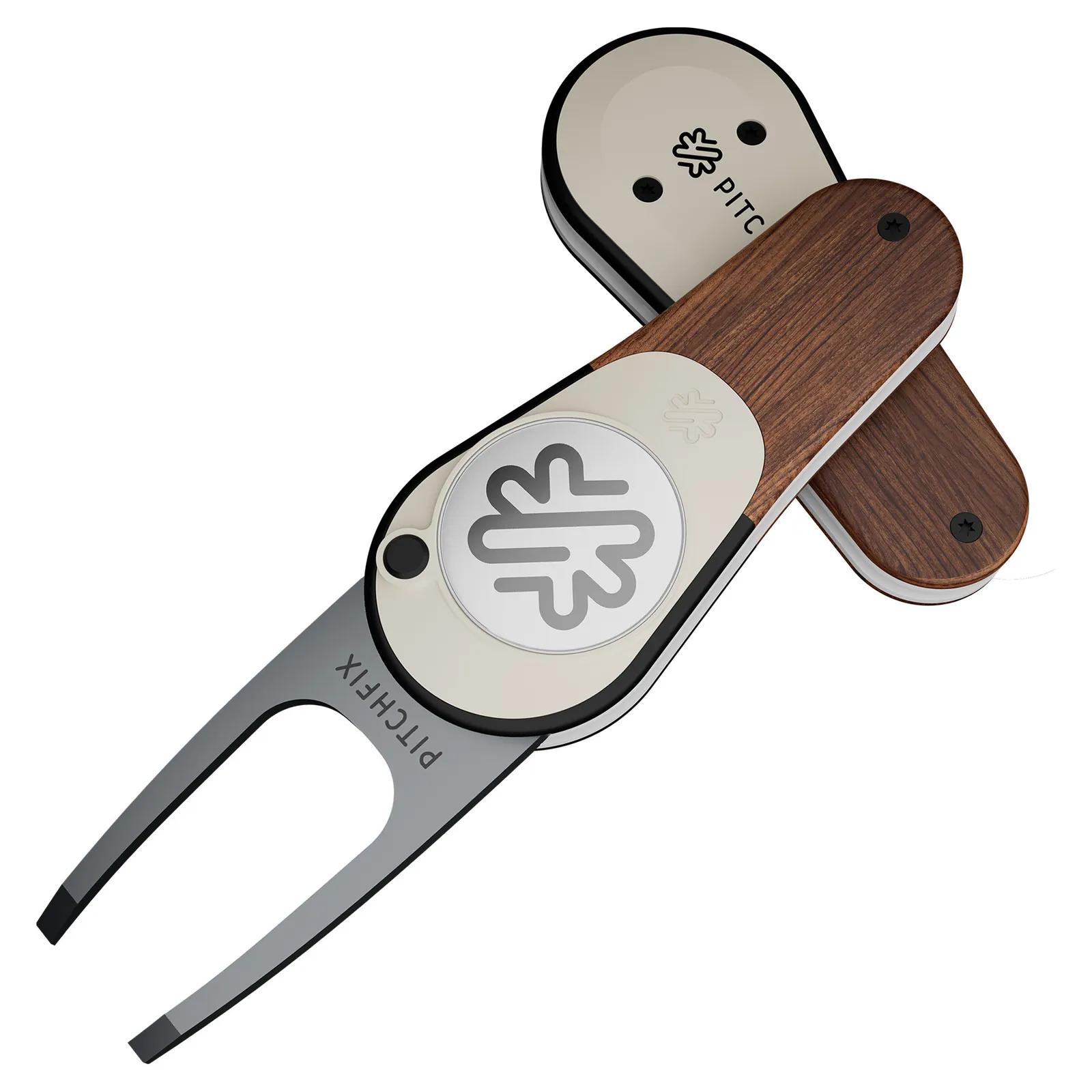 Switchblade Divot Tool with Wood Effect - 3 in - product view 13
