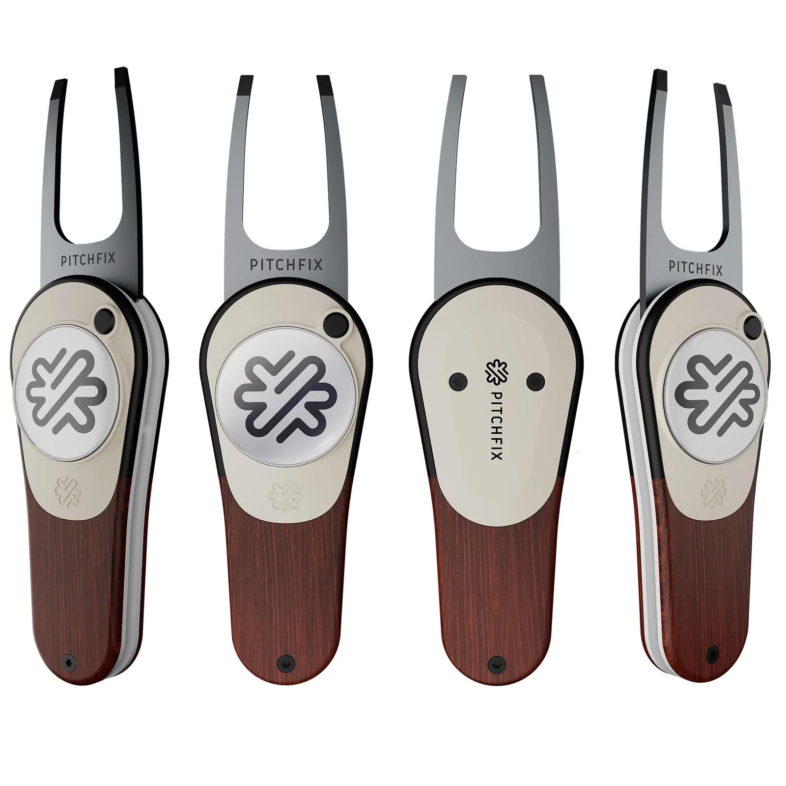 Switchblade Divot Tool with Wood Effect - 3 in - product view 14