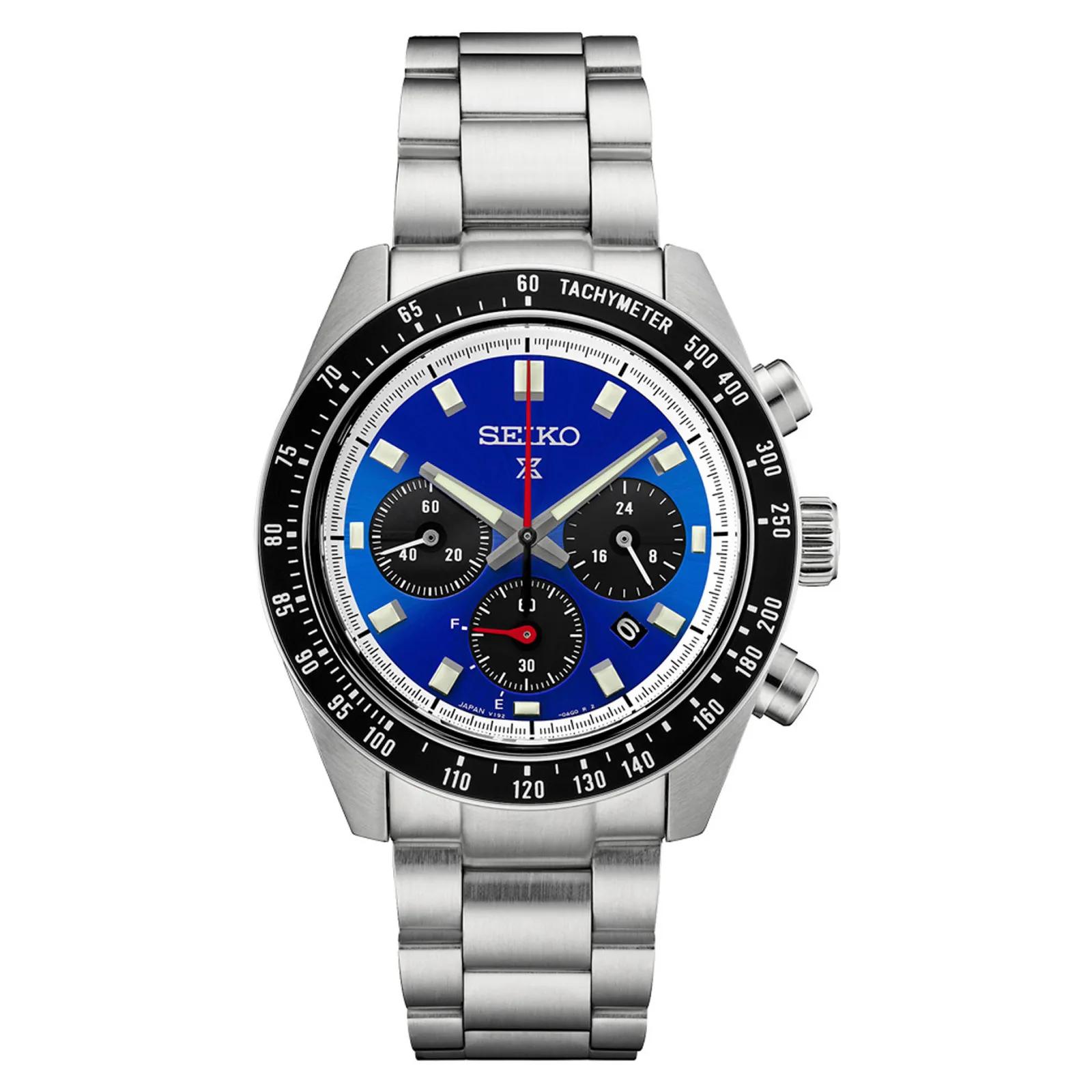 Seiko Prospex Speedtimer Solar Chronograph Blue