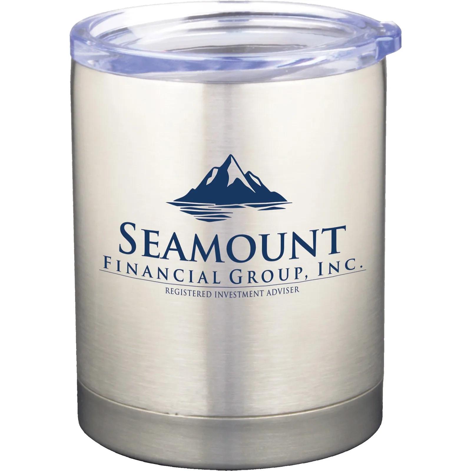 Travel Mug Double Wall Copper Plated Steel - 12 oz - product view 2