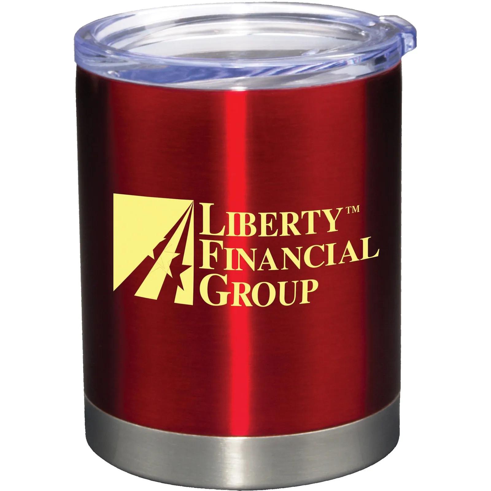 Travel Mug Double Wall Copper Plated Steel - 12 oz - product view 3