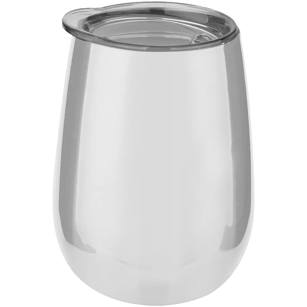 Stemless Wine Tumbler Double Wall Stainless - 10 oz - blank view 8