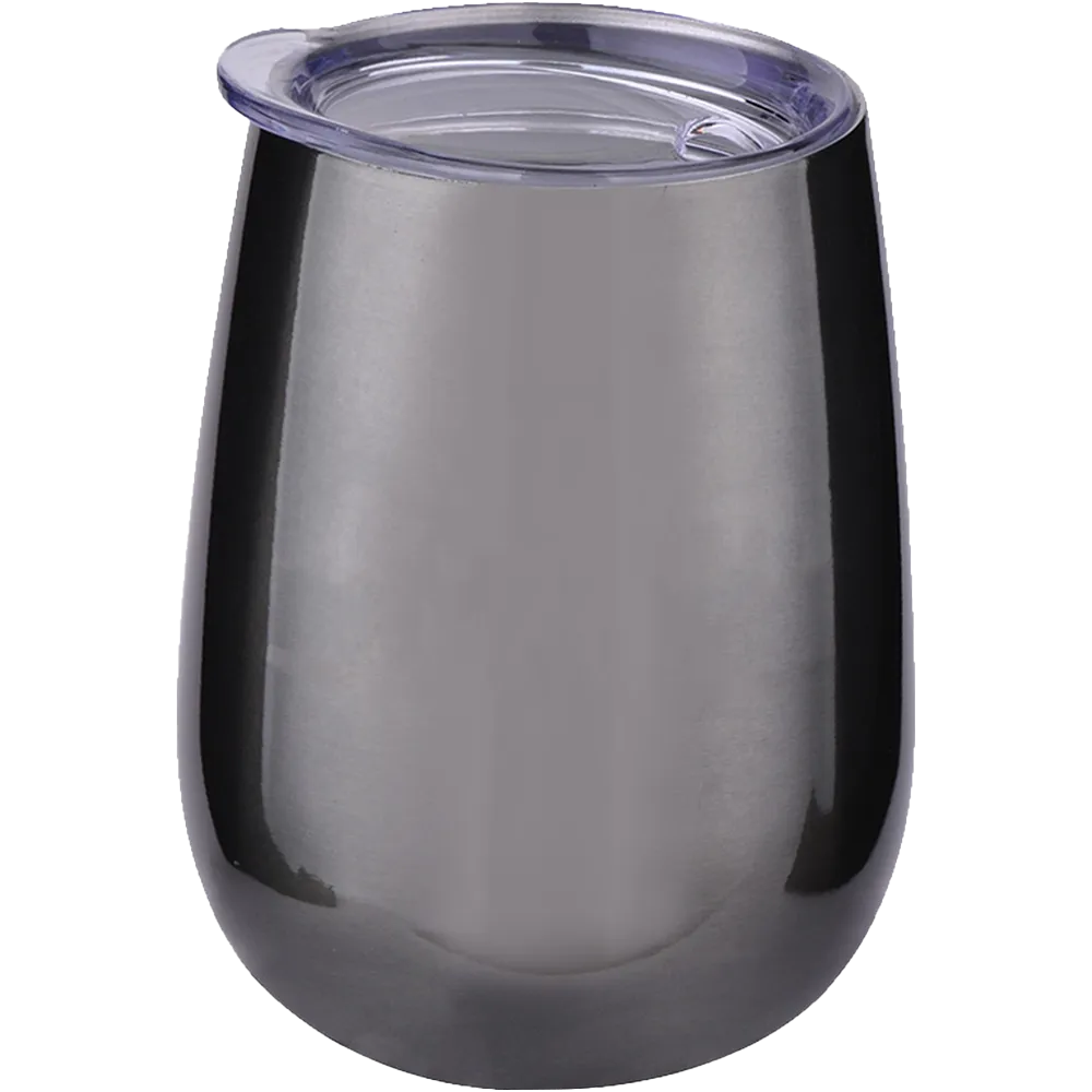 Stemless Wine Tumbler Double Wall Stainless - 10 oz - blank view 10