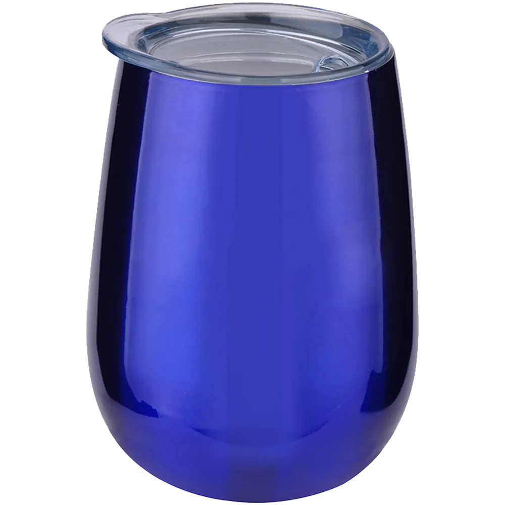 Stemless Wine Tumbler Double Wall Stainless - 10 oz - blank view 11