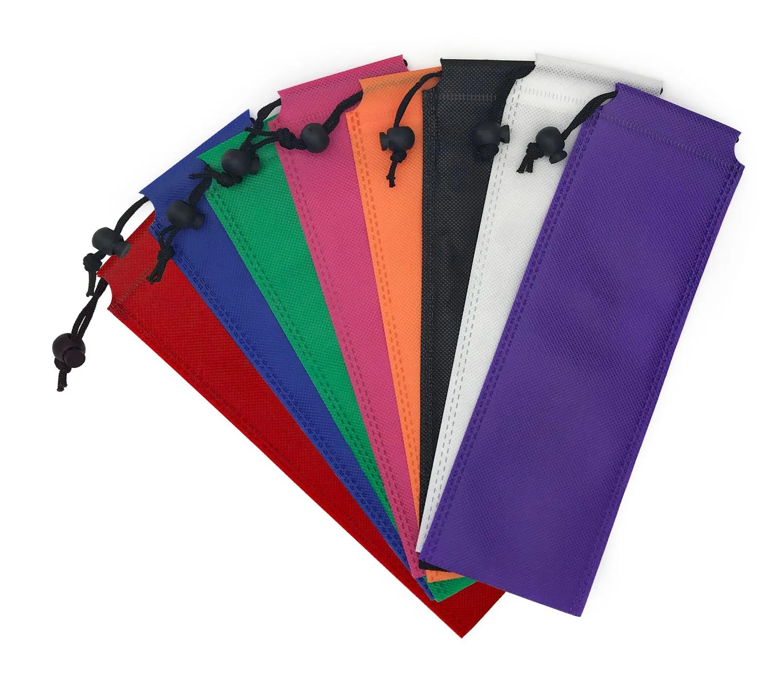 Straw Set Stainless Steel Straight Reusable - 8.5 in (2 Pack) - product view 3