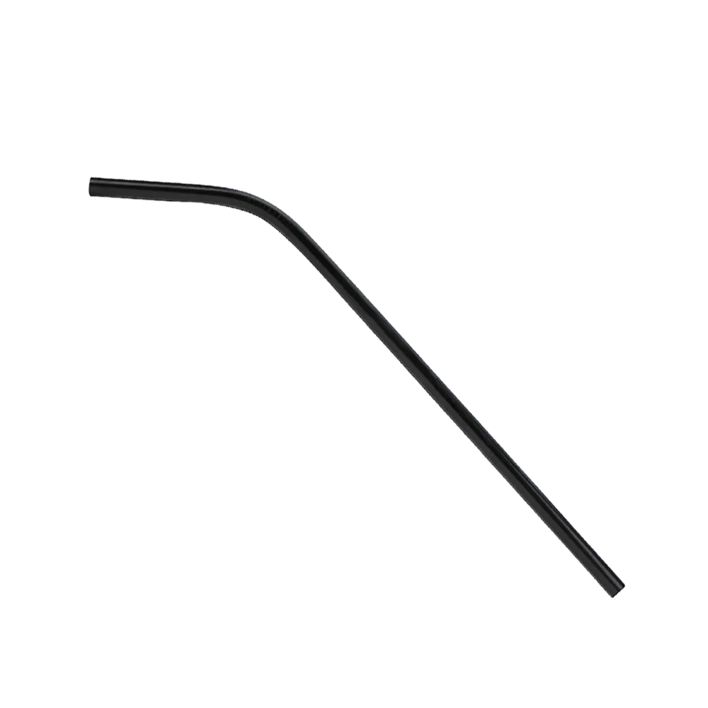 Stainless Steel Straws Bent Design - 9 in (Individual) - blank view 3