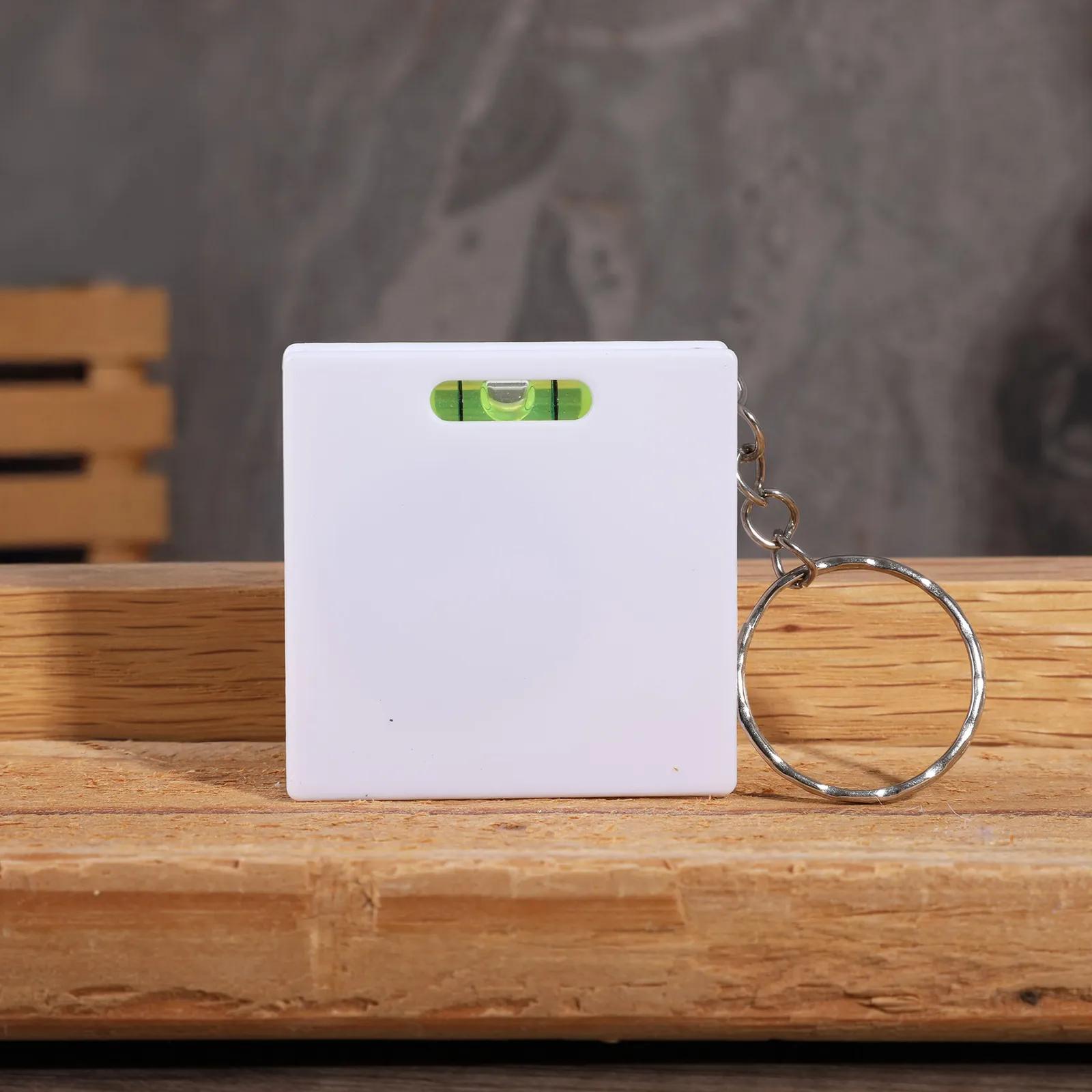 Keychain Tape Measure with Built-in Level - 3 ft - blank view 10