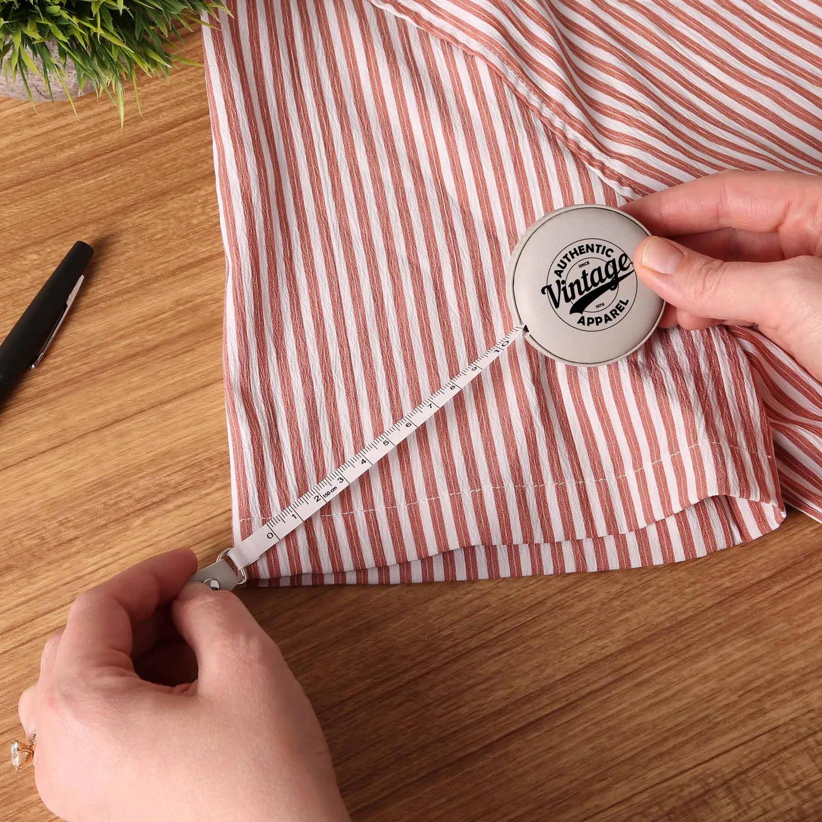 Measuring Tape Vegan Leather Dual-Sided - 60 in - product view 7