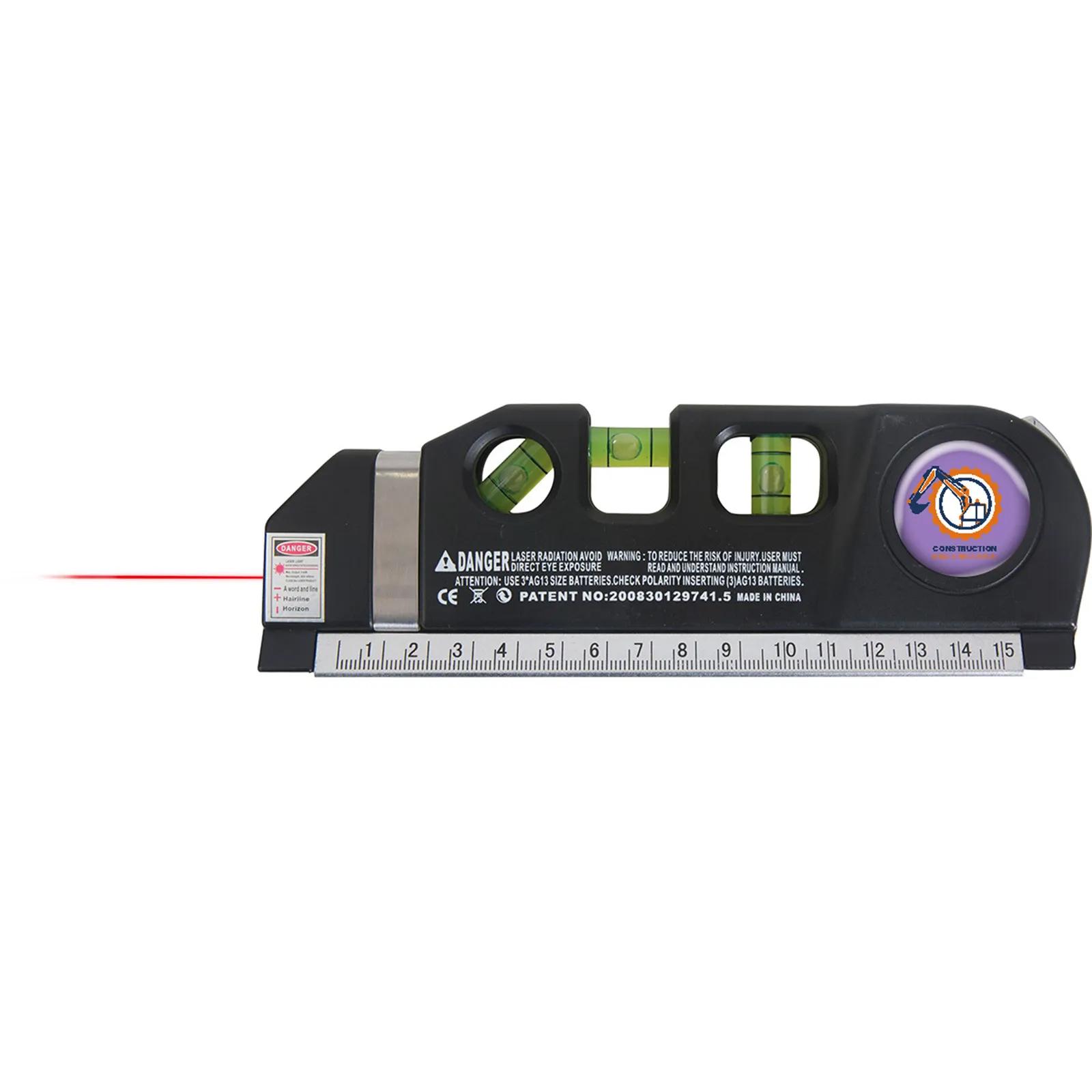 Laser Level with Integrated Tape Measure - 8 ft - product view 2