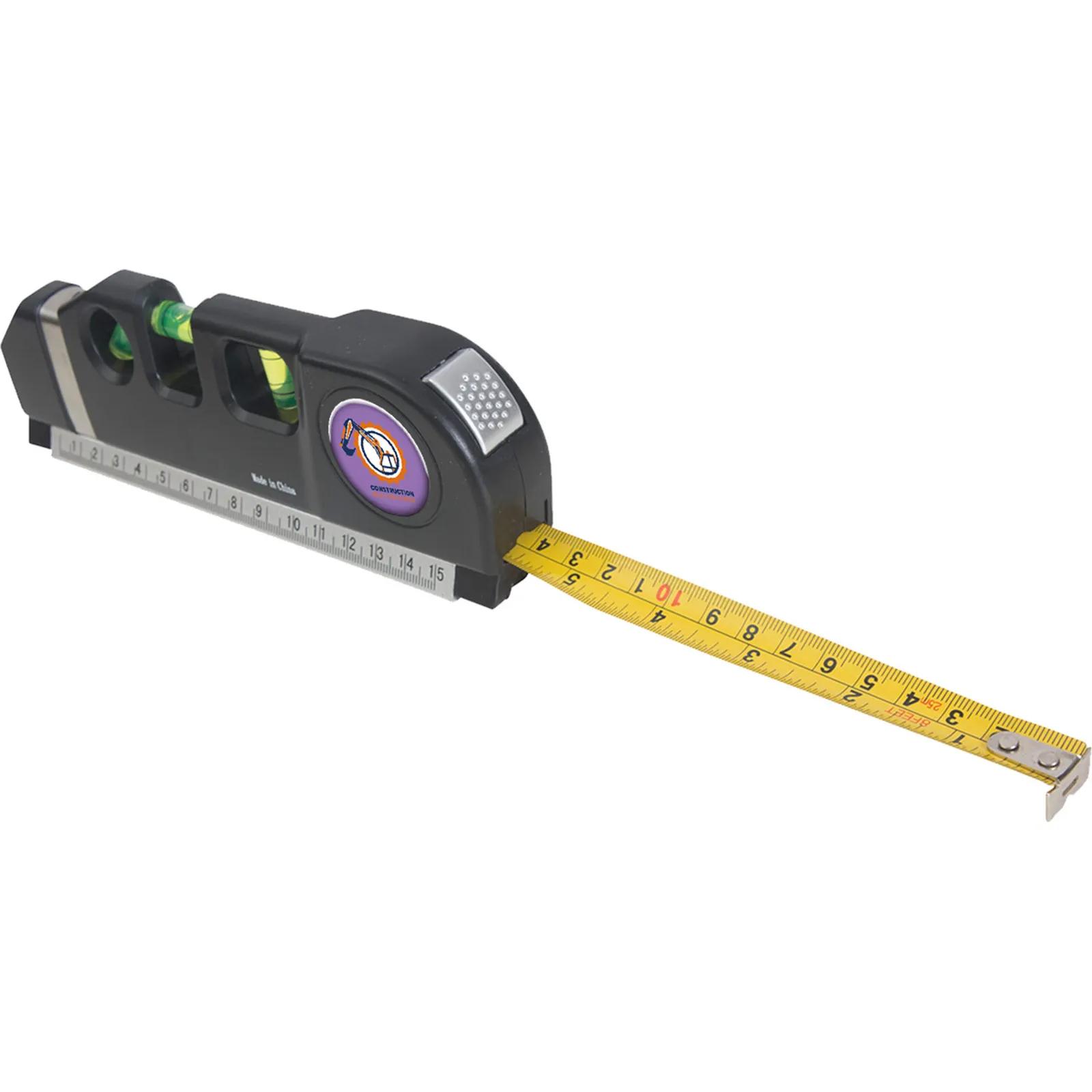 Laser Level with Integrated Tape Measure - 8 ft - product view 4