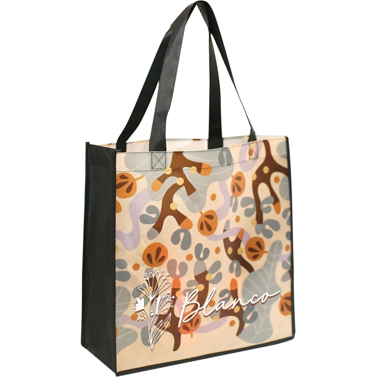 Custom Tote Bag Laminated Non-Woven - 13 x 13 x 5 in