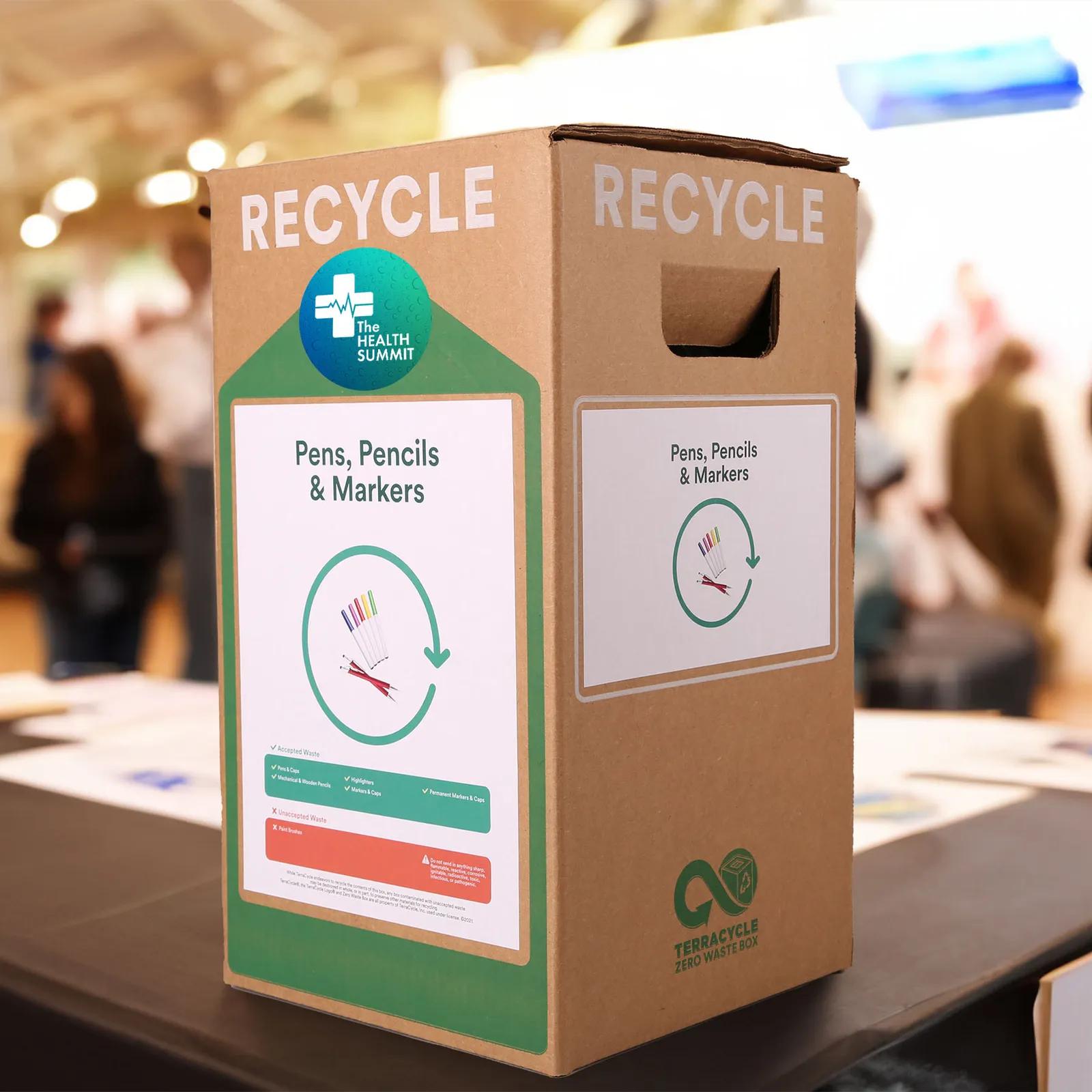 Zero Waste Collection Box for Writing Instruments - 11 x 11 x 20 in - product view 8